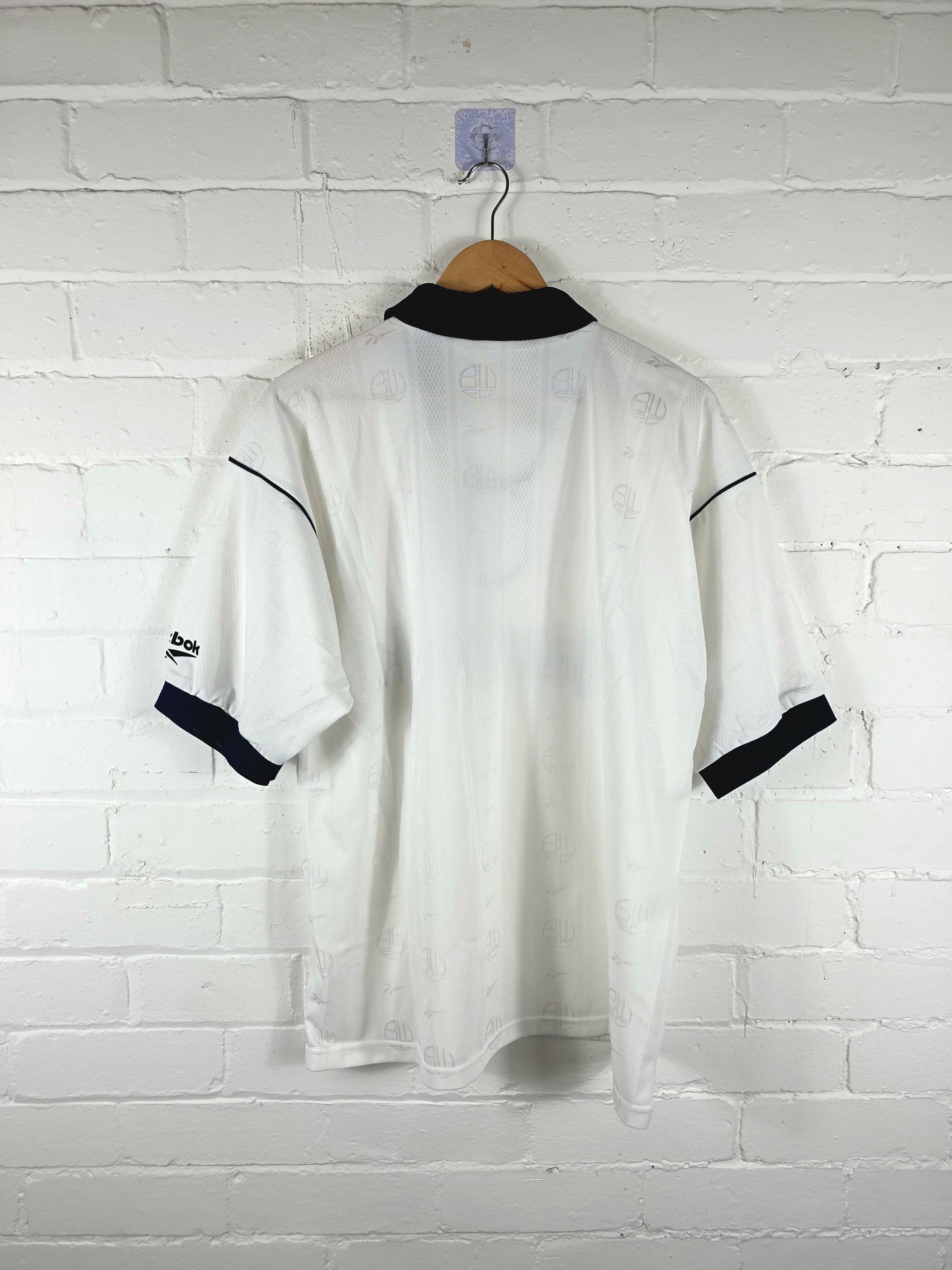 Reebok Bolton Wanderers 1995/97 Home Shirt Large