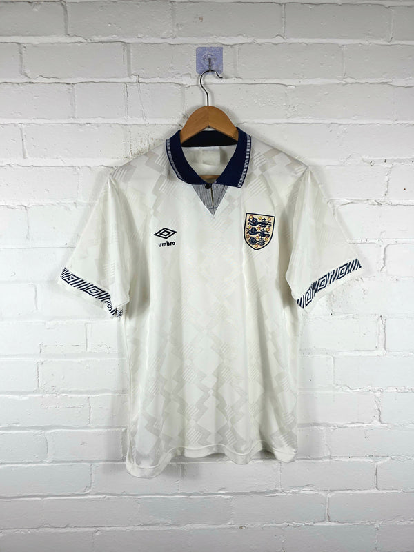 Umbro England 1990/92 Home Shirt Medium