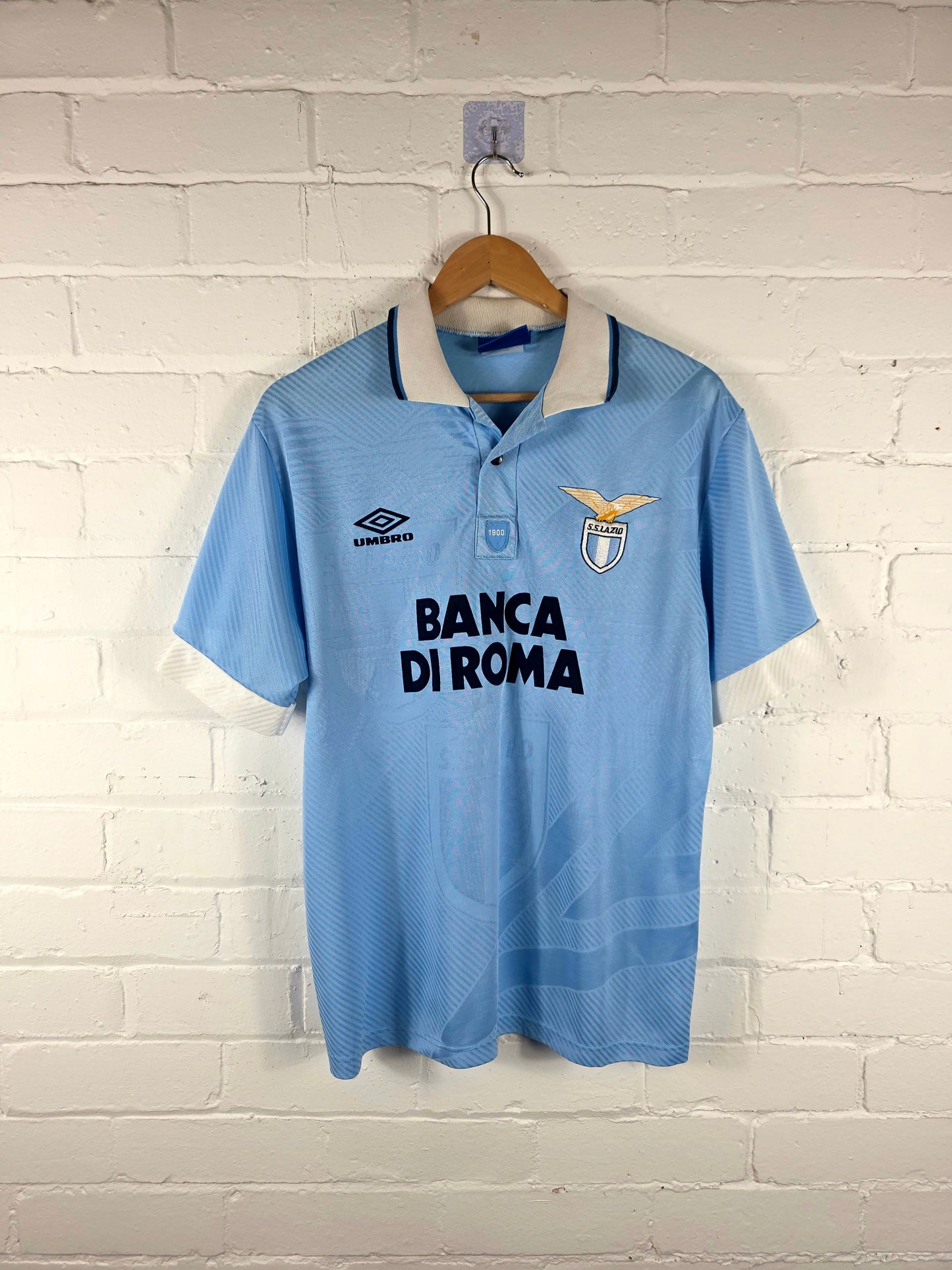 Umbro Lazio 1993/95 Home Shirt Medium