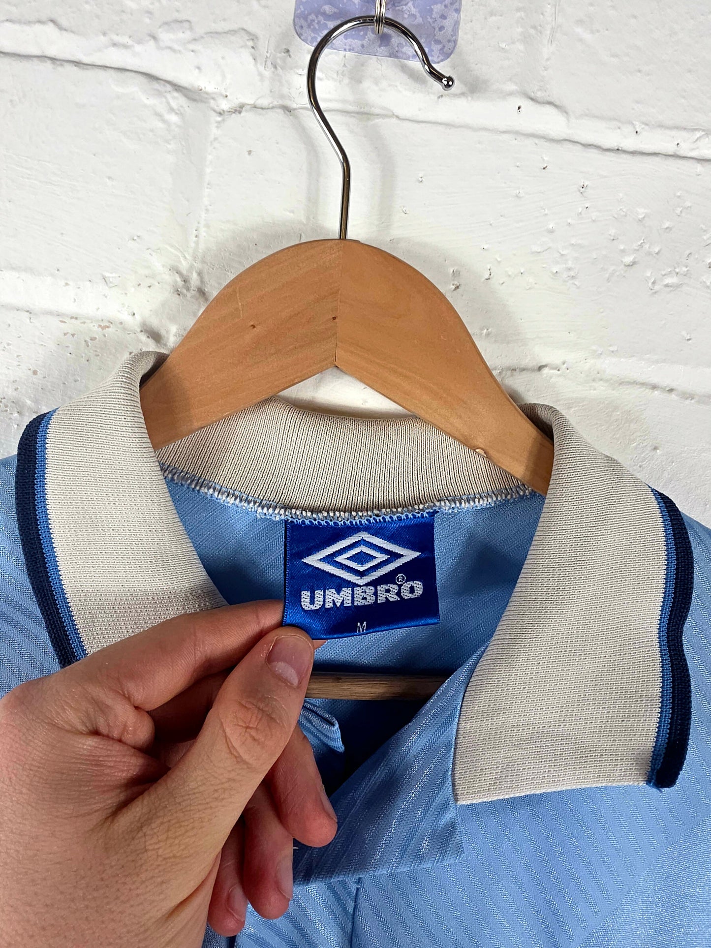 Umbro Lazio 1993/95 Home Shirt Medium