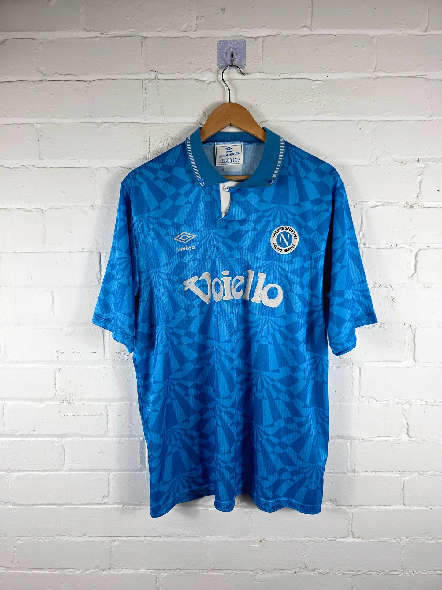 Umbro Napoli 1991/93 Home Shirt XL