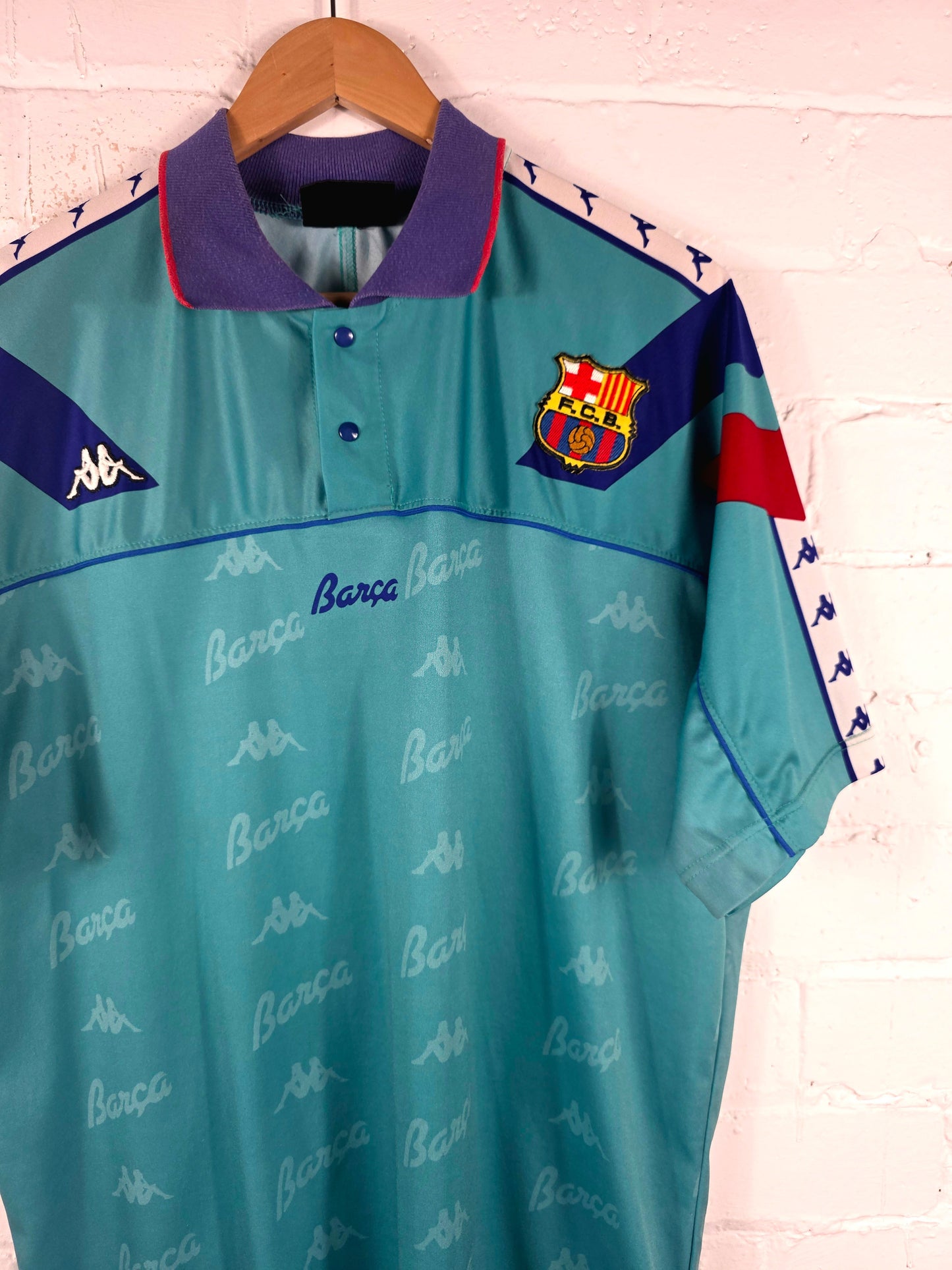 Kappa Barcelona 1992/95 Away Shirt & Shorts XL