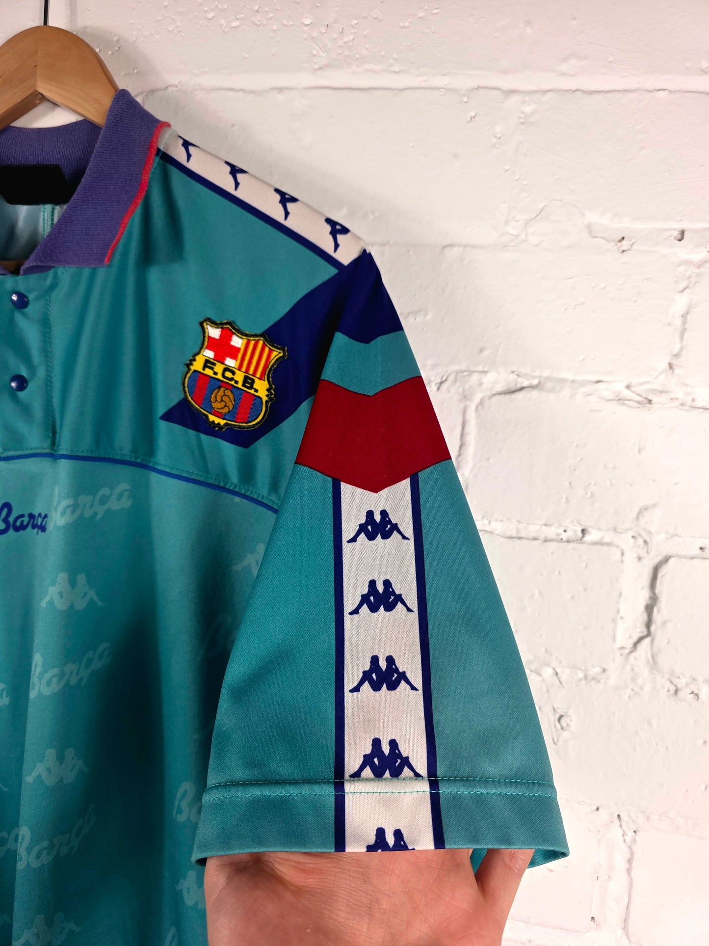 Kappa Barcelona 1992/95 Away Shirt & Shorts XL