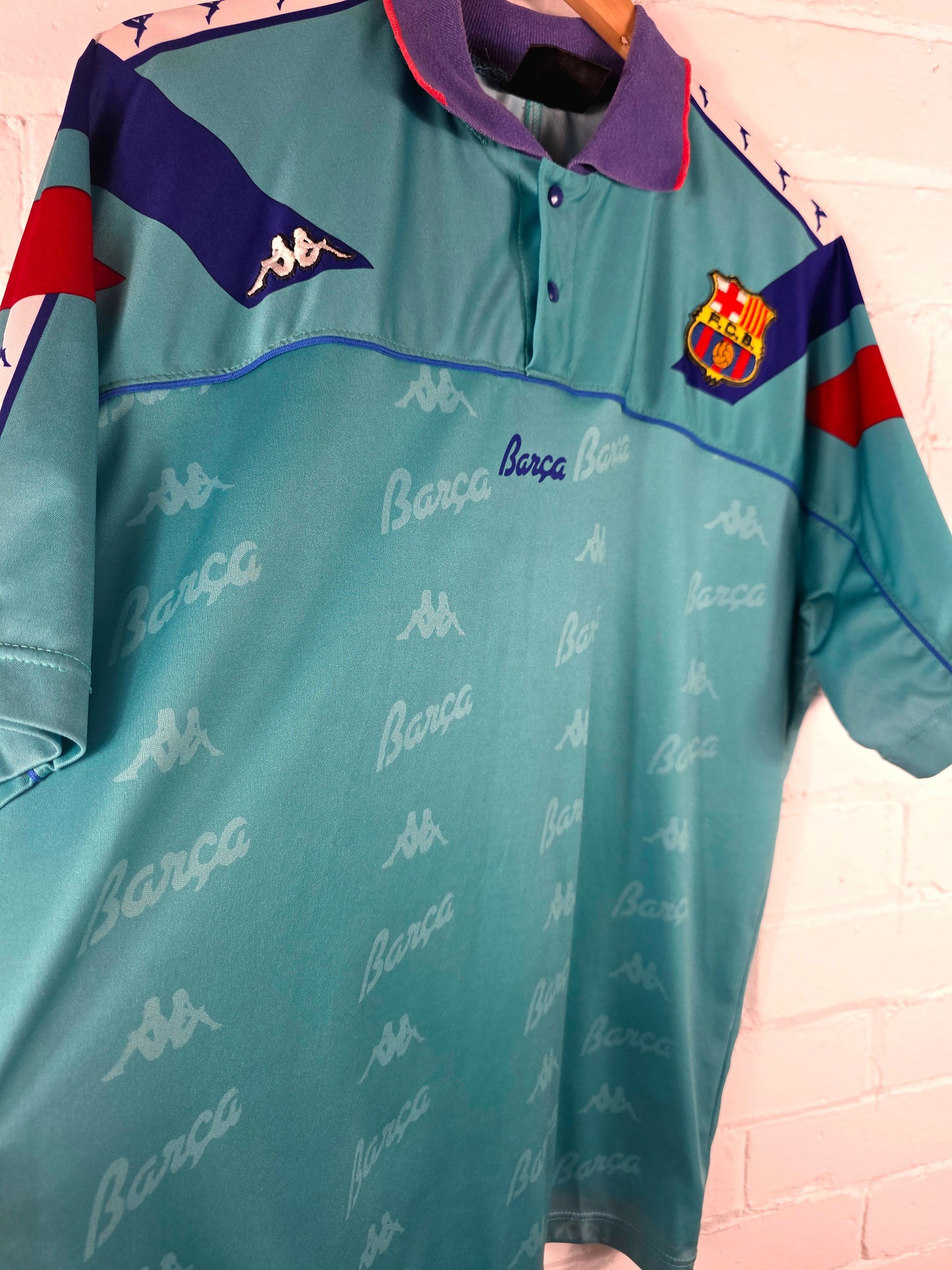 Kappa Barcelona 1992/95 Away Shirt & Shorts XL