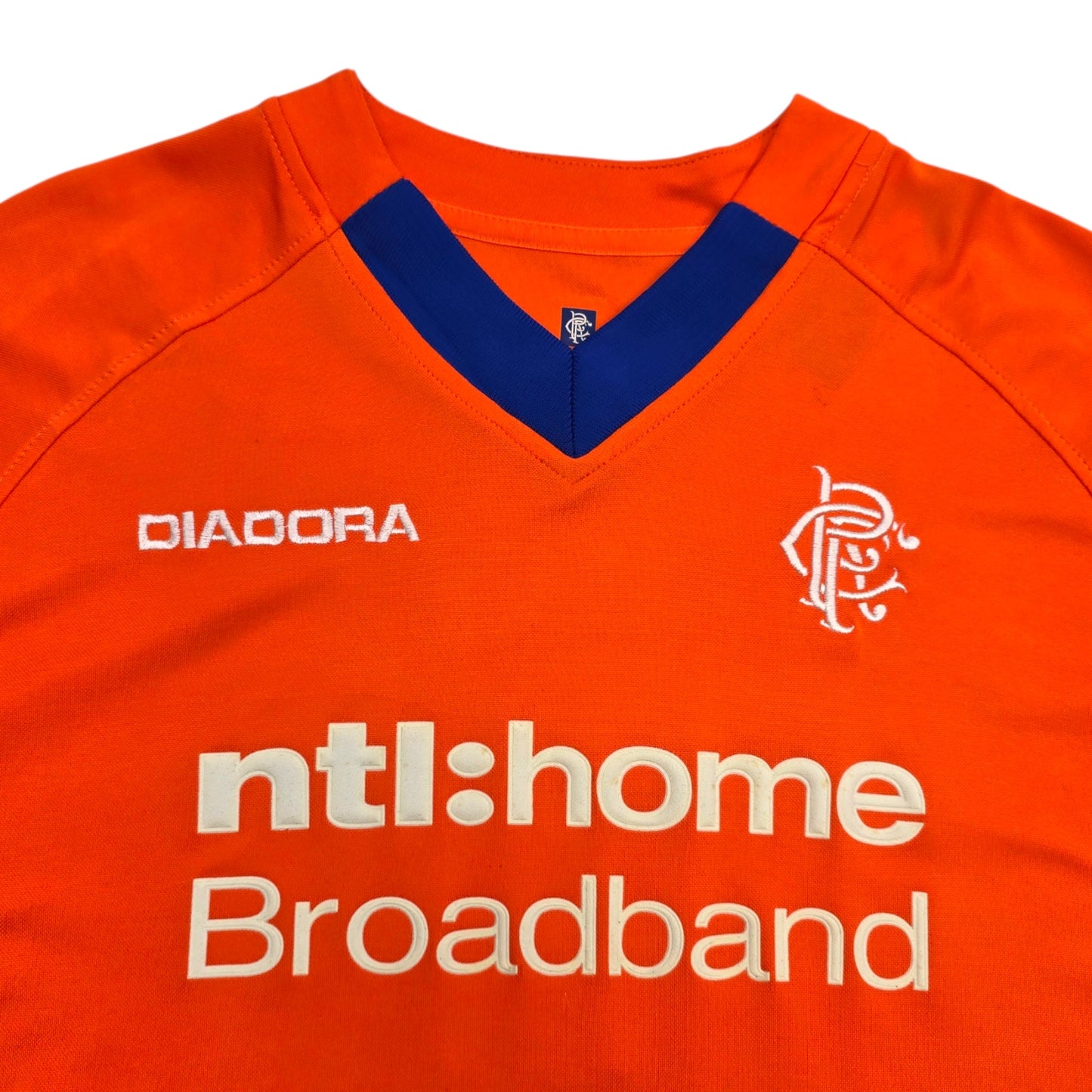 2002/03 Glasgow Rangers Away Football Shirt (L) Diadora #7 Caniggia