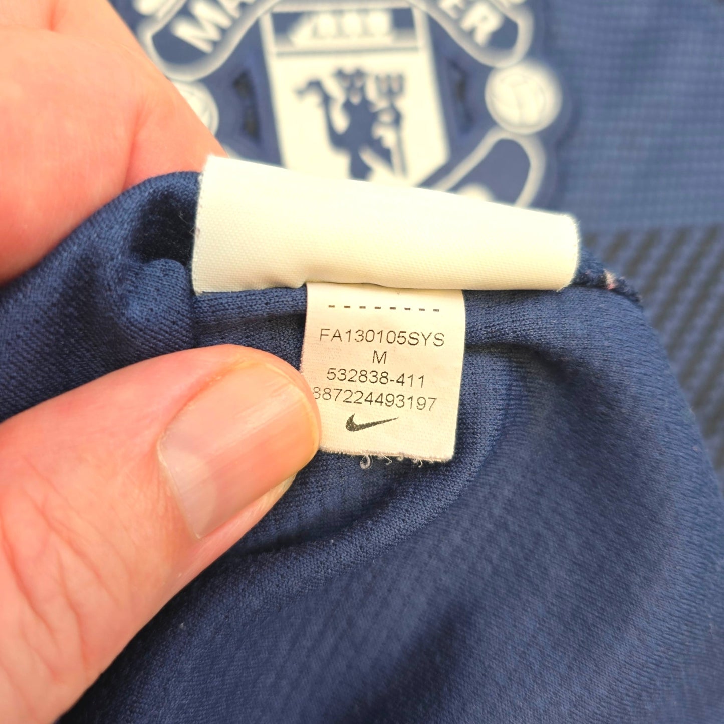 2013/14 Manchester United Away Football Shirt (M) Nike #20 V. Persie