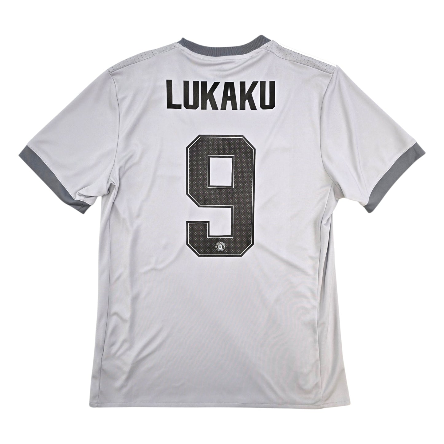 2017/18 Manchester United Third Football Shirt (M) Adidas #9 Lukaku