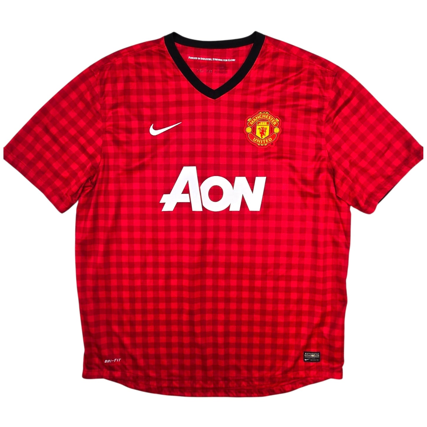 2012/13 Manchester United Home Football Shirt (2XL) Nike #20 v. Persie