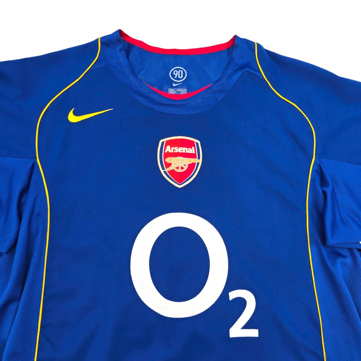 2004/05 Arsenal Away Football Shirt (L) Nike #28 Toure