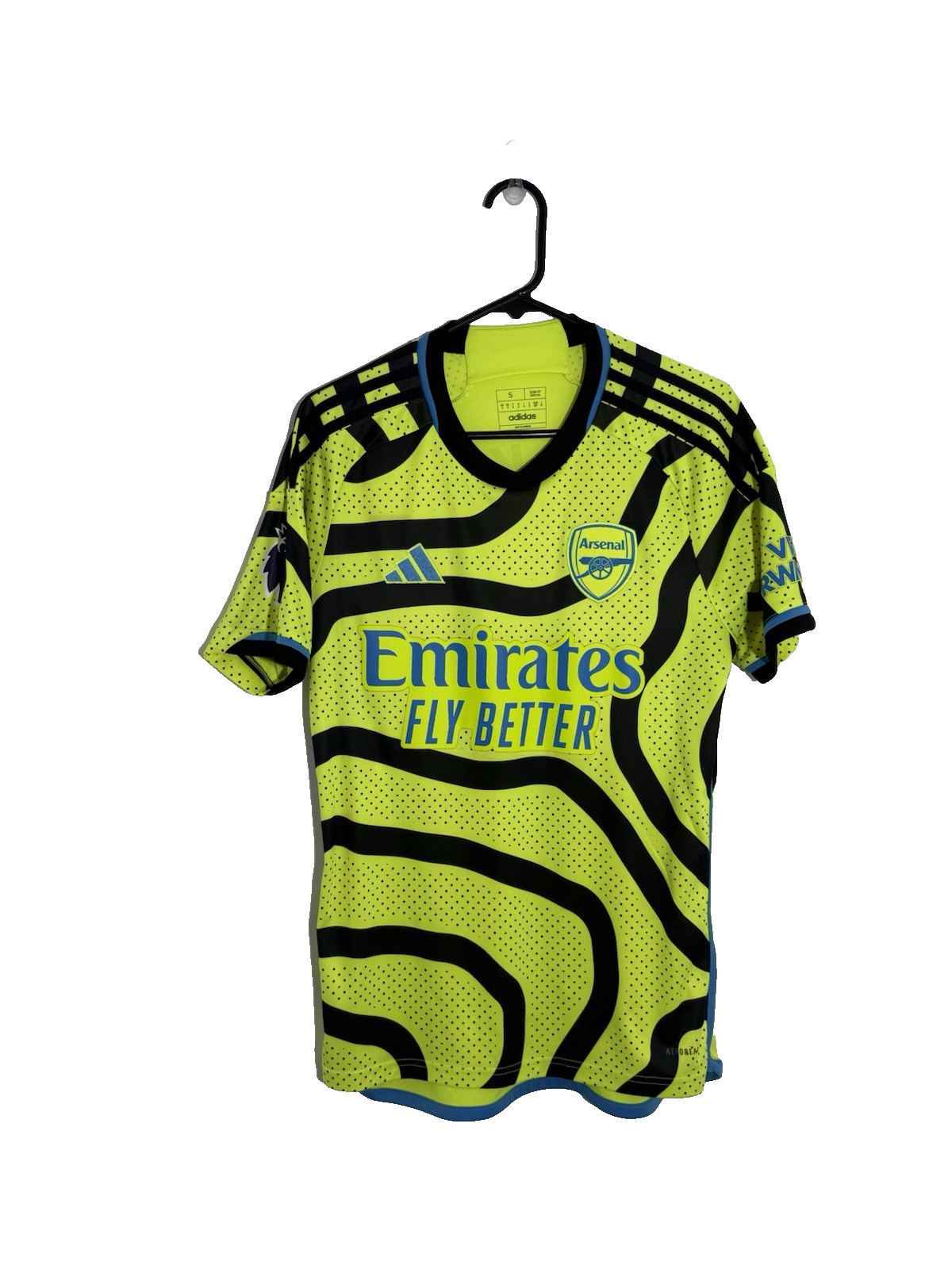 Arsenal Saka #7 2023/24 Small Away Shirt Adidas Excellent Condition HR6927