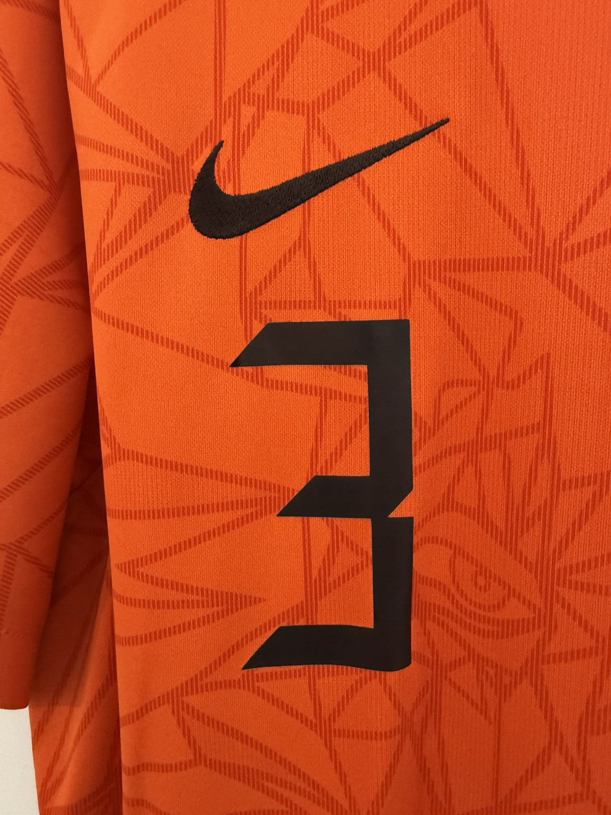 Netherlands De Ligt #3 2020 XL Home Shirt Nike Excellent Condition CD0712-819