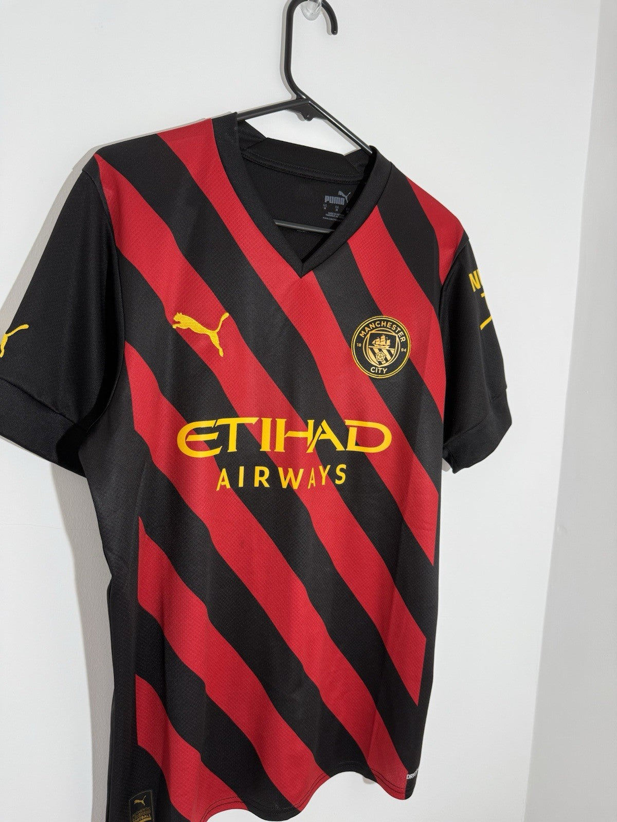 Man City Bernardo #20 2022/23 Medium Away Shirt Excellent Condition 765722-02