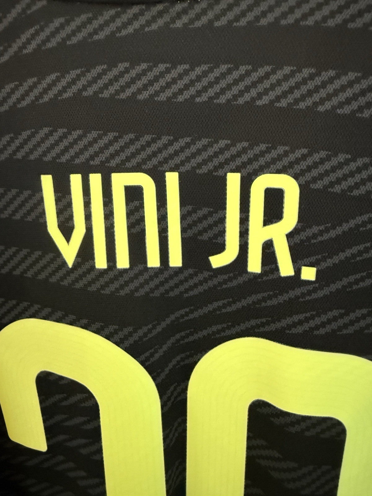 Real Madrid Vini Jr #20 2022/23 Medium 3rd Shirt Adidas BNWT HI1656