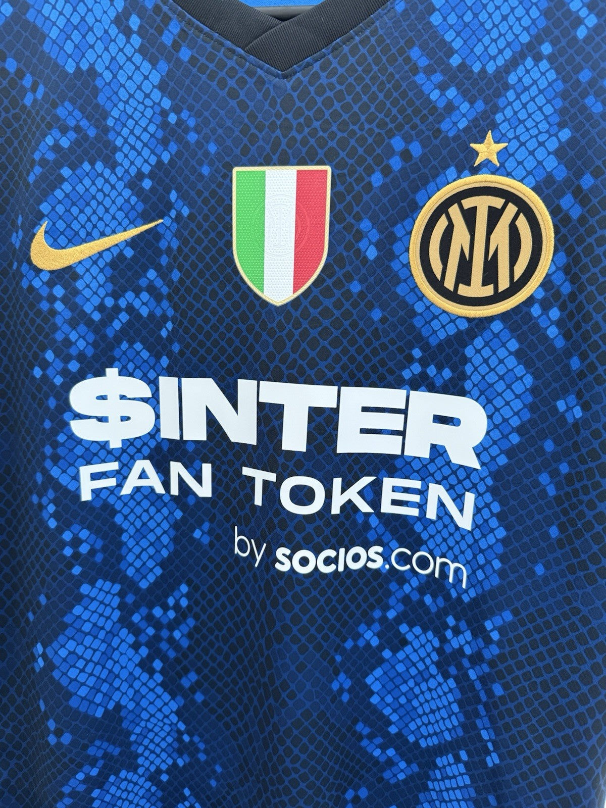 Inter Milan Çalhanoğlu #20 2021/22 Small Home Excellent Condition CV7900-414