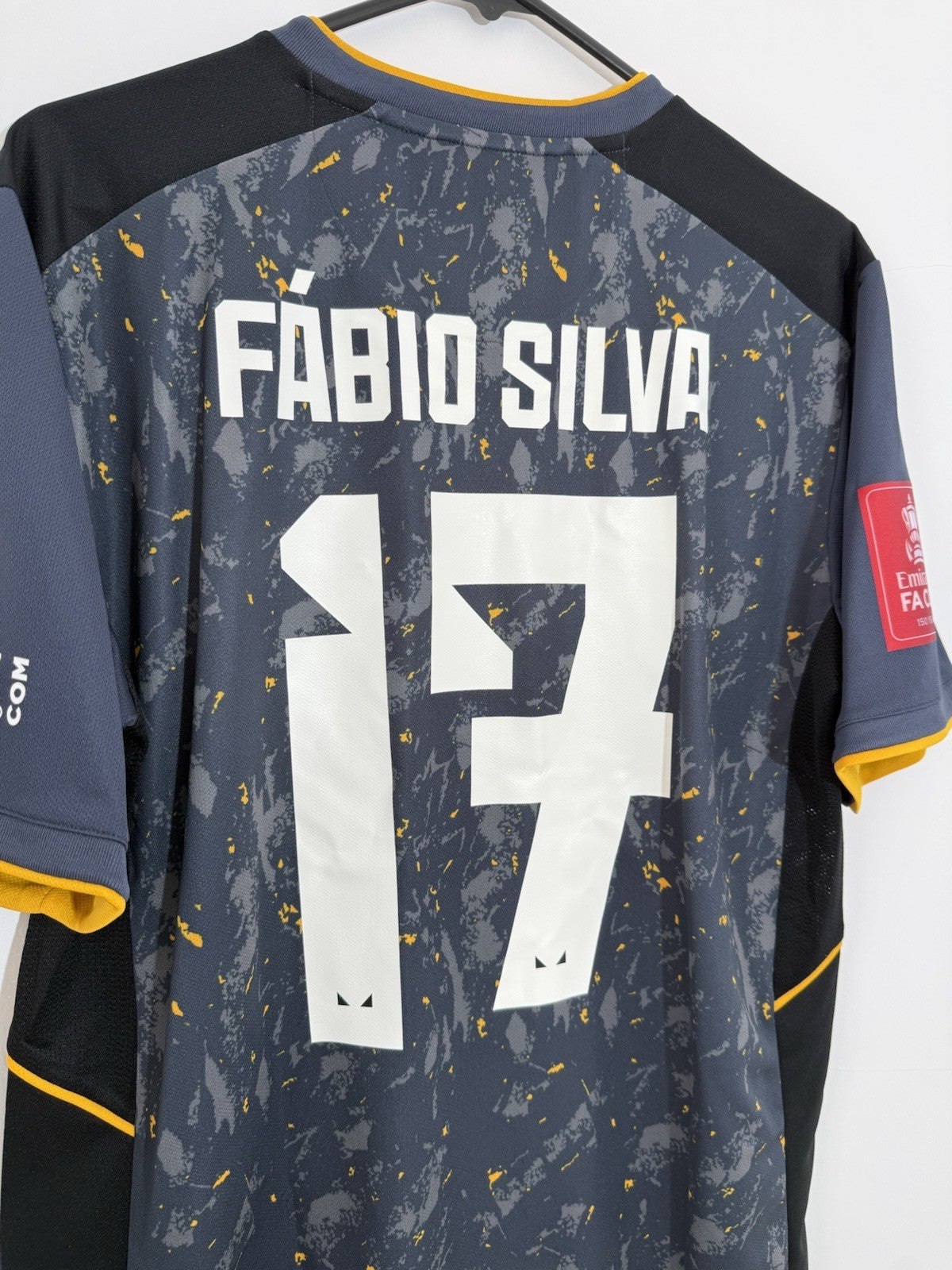 Wolverhampton Wanderers Fabio Silva #17 2021/22 Large Away Shirt Castore BNWT