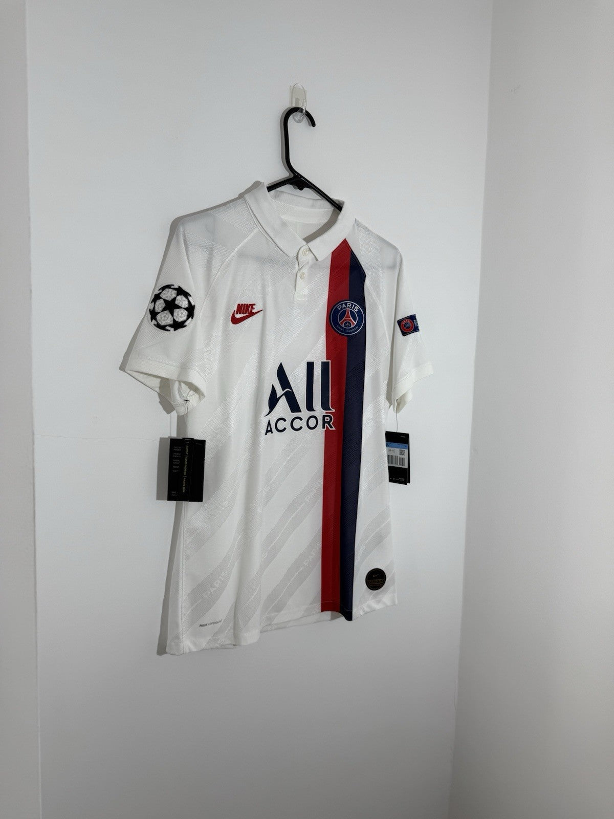 PSG Veratti #6 2019/20 CL Medium 3rd Vaporknit Shirt Nike BNWT AR9345-102