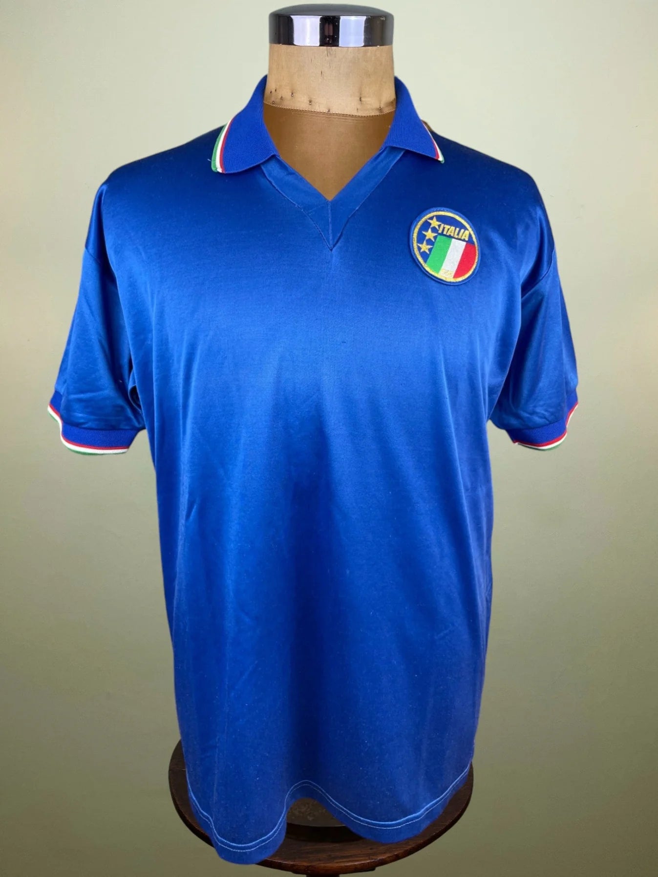 Match Shirt • National • Italia • 1989 • Diadora • Home • #11 • Fernando De Napoli • Match Worn