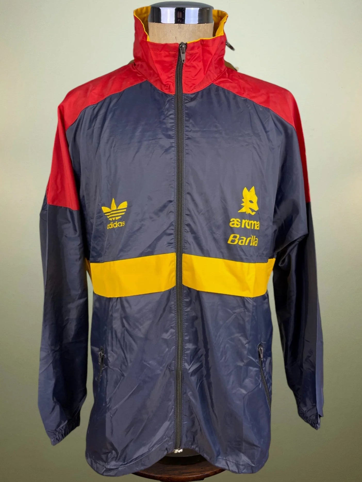 Player Issue Training • Roma • 1992 • Adidas Waterproof • Size L