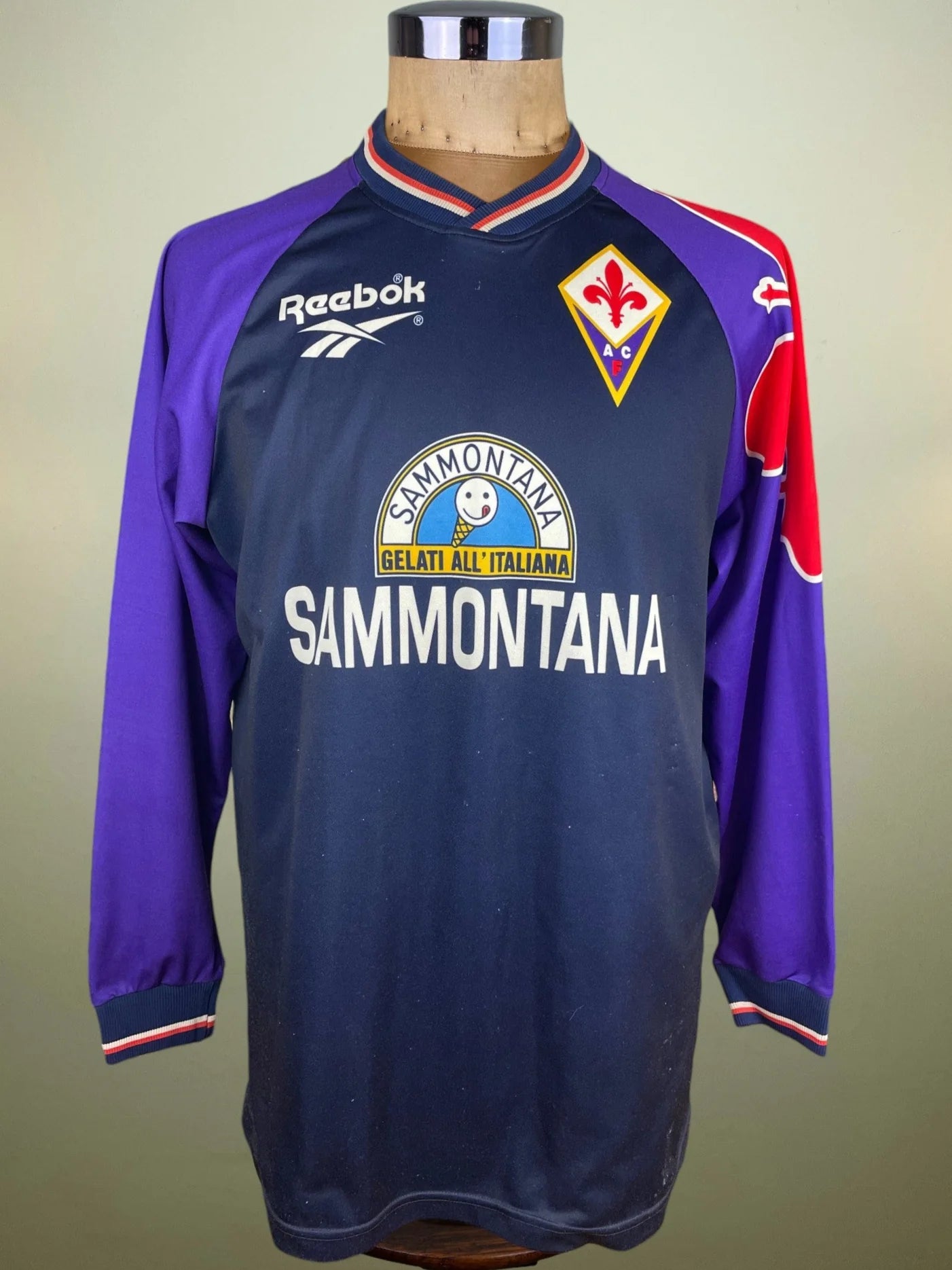 Player Issue Training • Fiorentina • 1995 • Reebok Top • Size XL