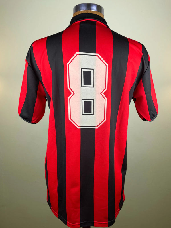 Match Shirt • Club • AC Milan • 1988 • Kappa • Home • #8 • Frank Rijkaard • Match Worn