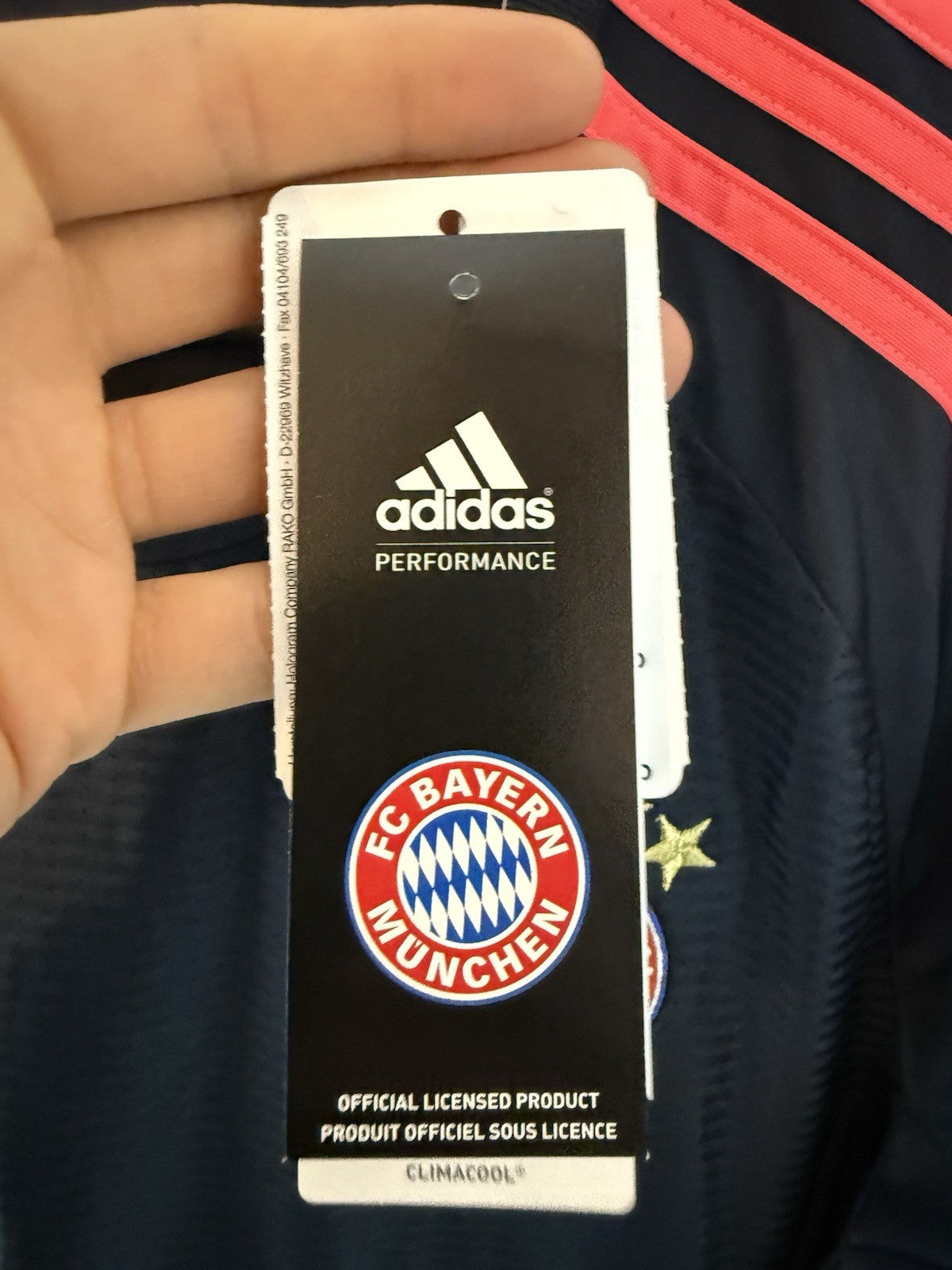 Bayern Munich 2015/16 Large 3rd Shirt Adidas BNWT AA5222