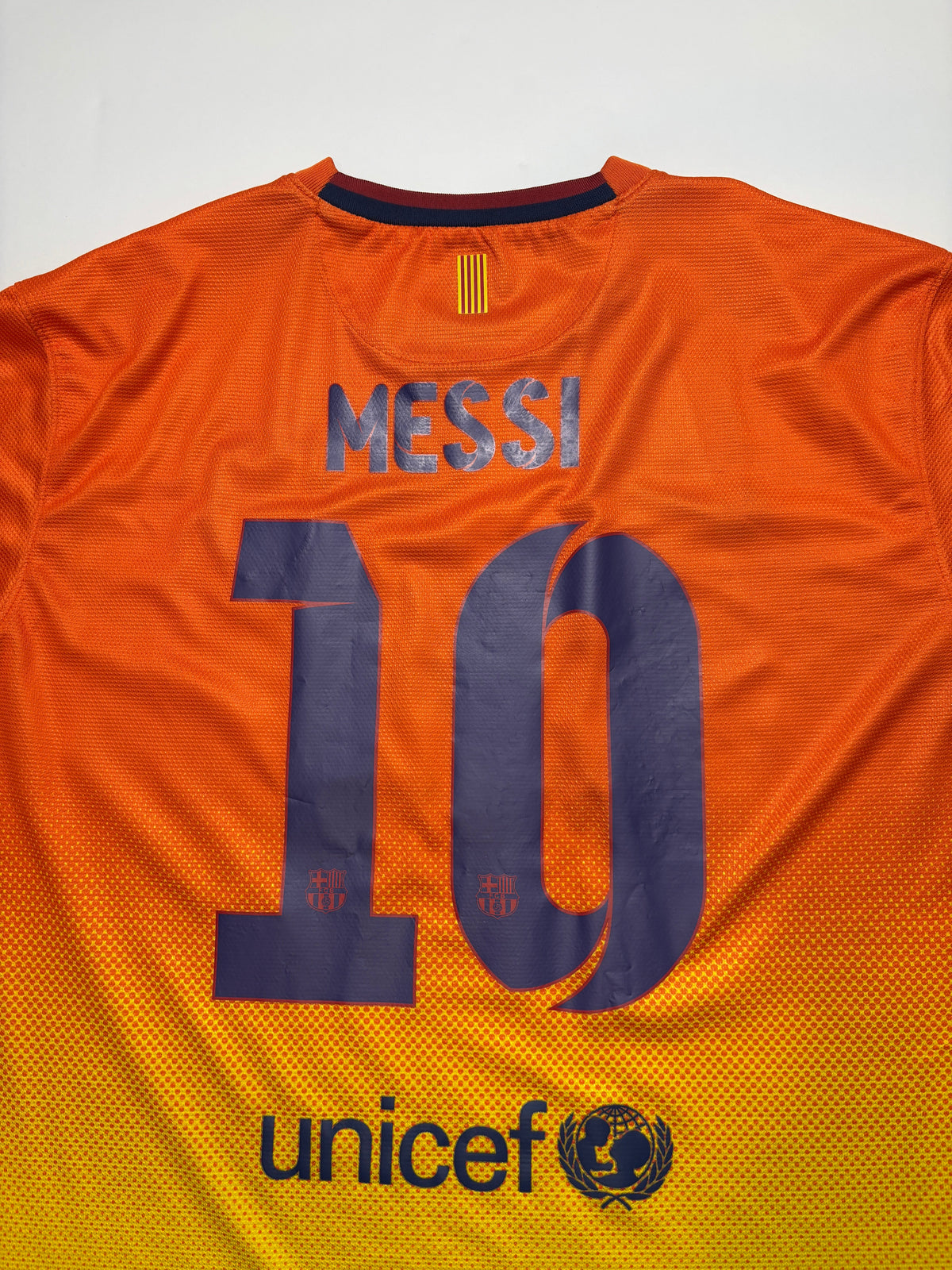 Barcelona Away Shirt 2012/13 LS (XL) Messi 10