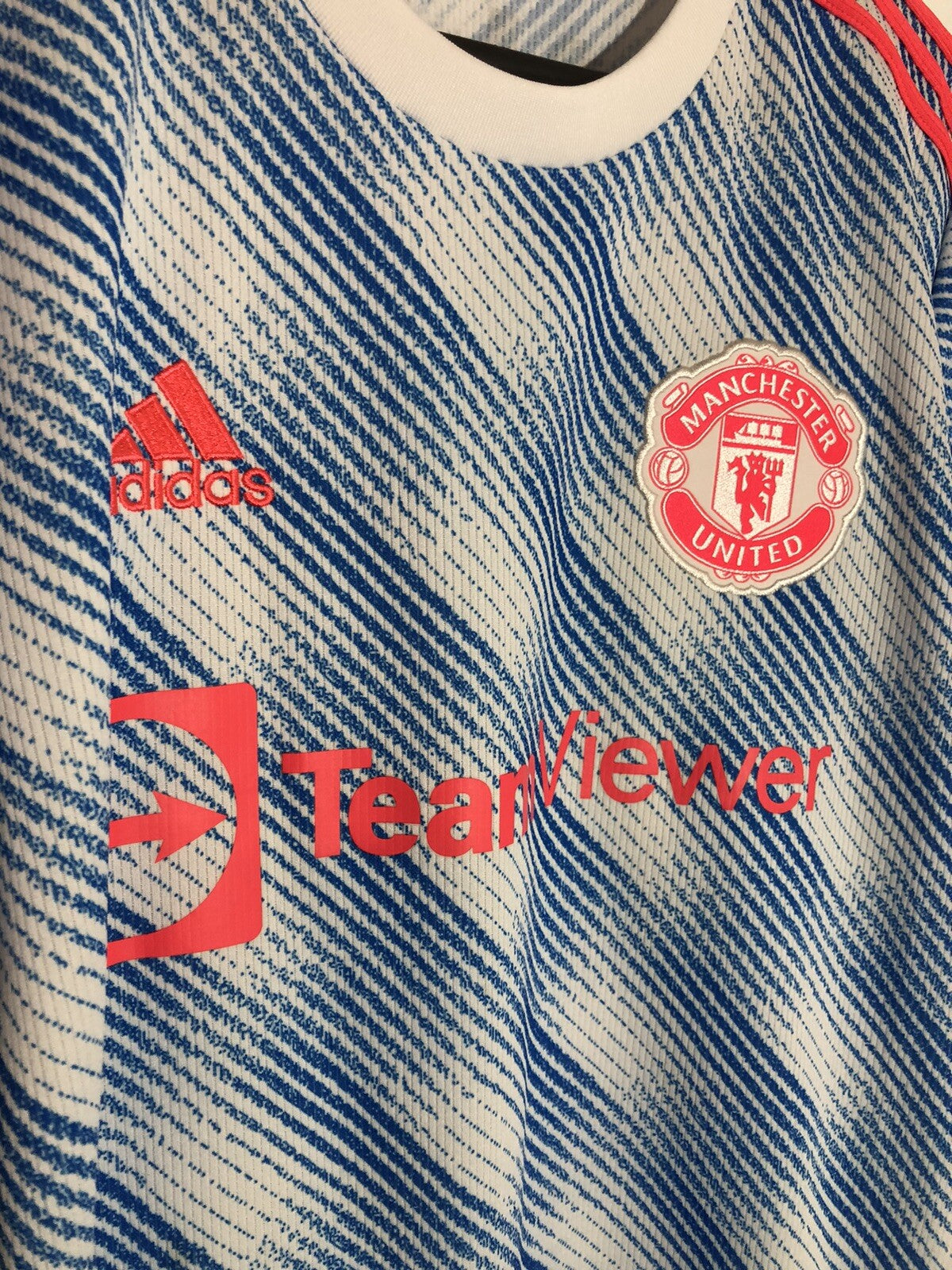 Manchester United Garnacho #75 2021/22 Medium Away Excellent Condition GM4622