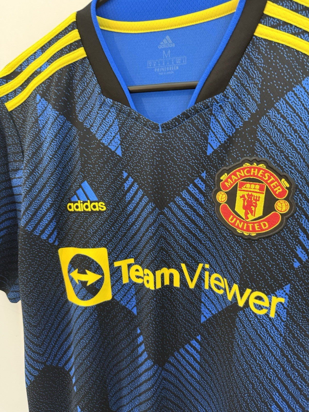 Manchester United Ronaldo #7 2021/22 Medium 3rd Shirt Excellent Condition GM4616