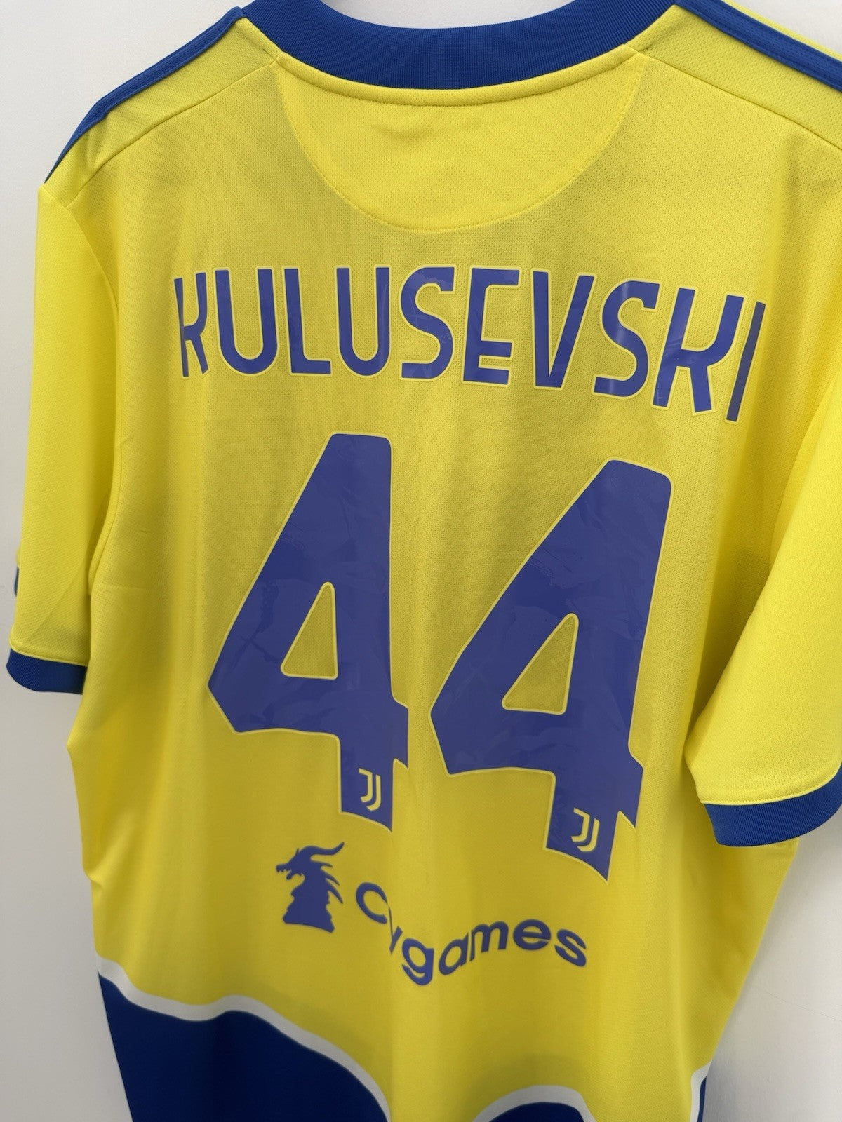 Juventus Kulusevski #44 2021/22 XL 3rd Shirt Adidas BNWT GS1439
