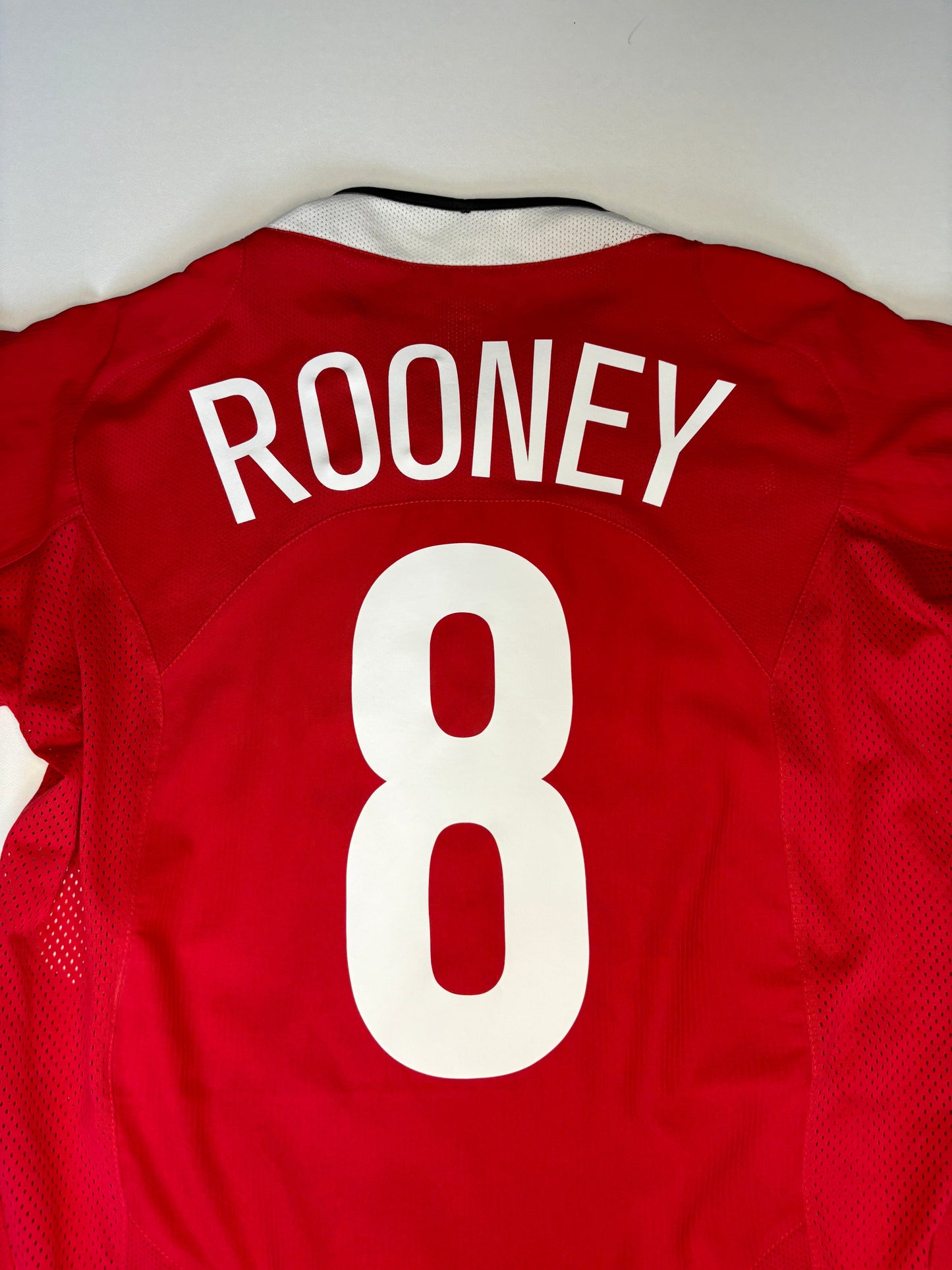 Manchester United Home Shirt LS 2004/06 (S) Rooney 8