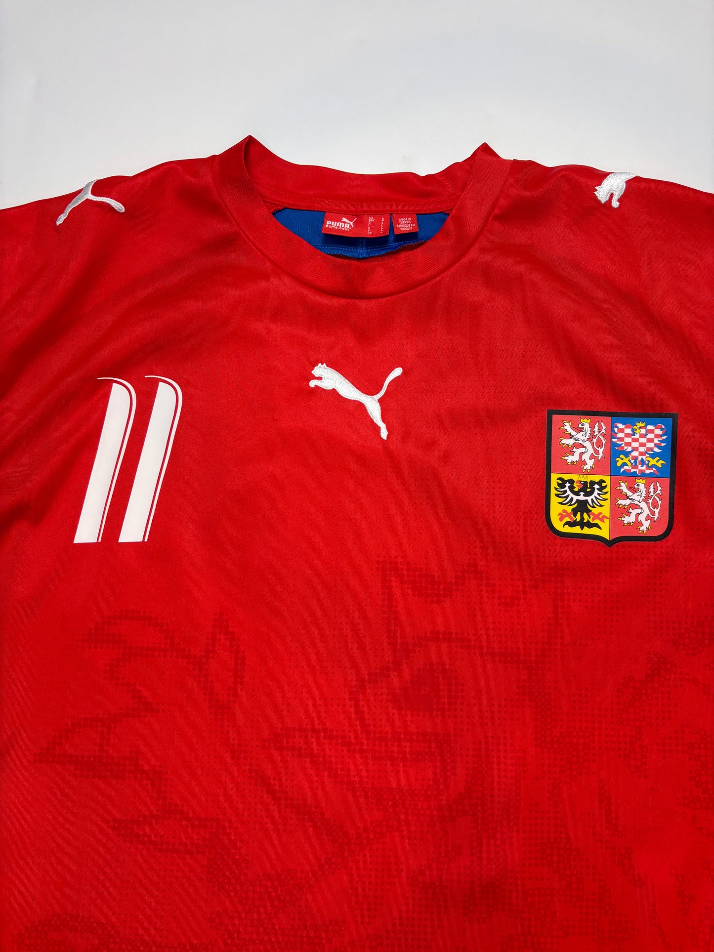 Czech Republic Home Shirt 2006/08 (L) Nedved 11