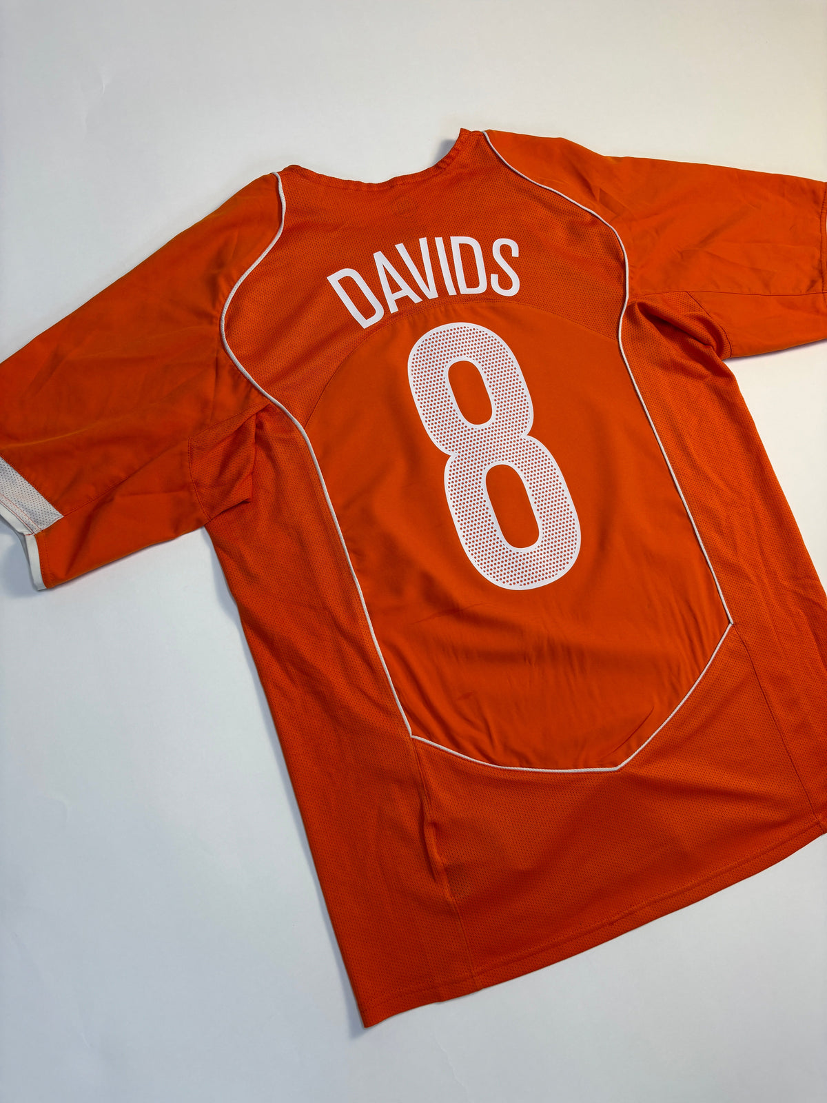 Netherlands Home Shirt 2004/06 (L) Davids 8