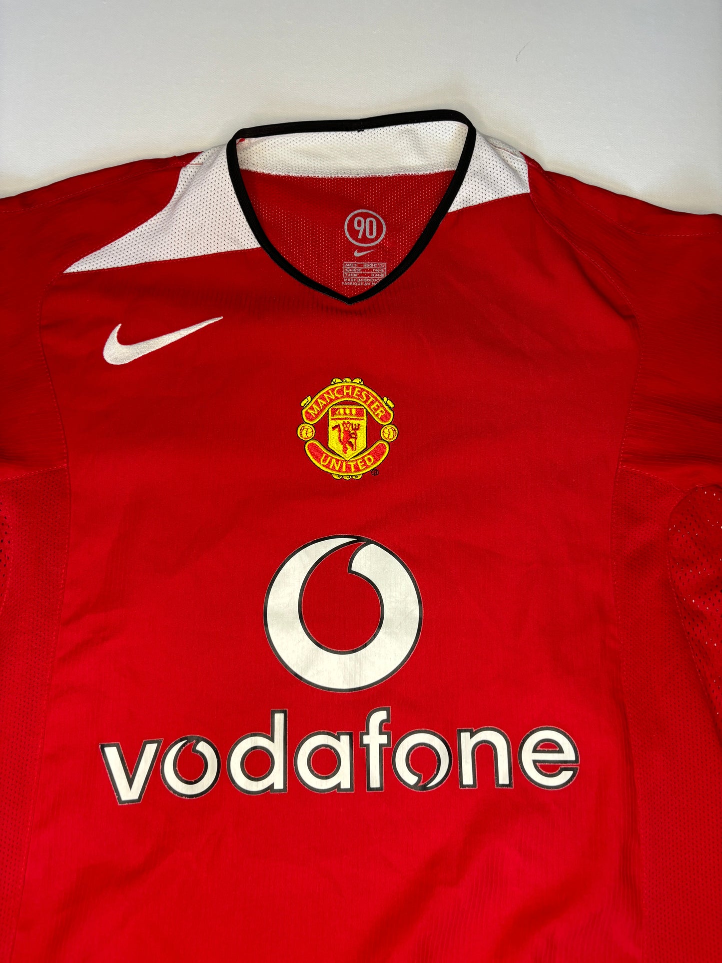 Manchester United Home Shirt LS 2004/06 (S) Rooney 8
