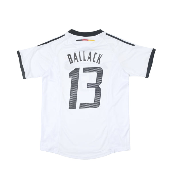 2002/03 Germany Home Shirt Adidas Ballack (L)