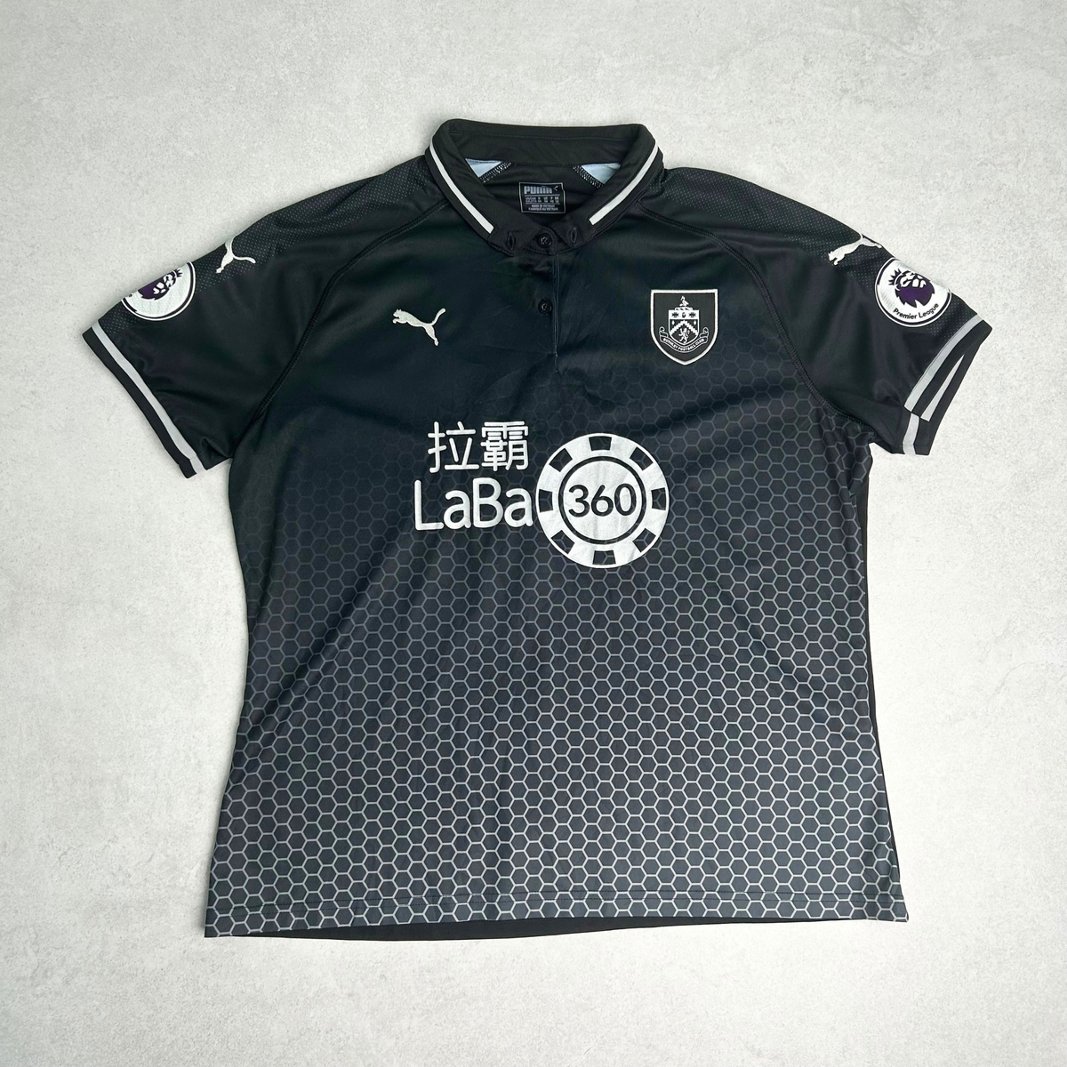 2018/19 Burnley Away Shirt Puma Barnes (S/M)