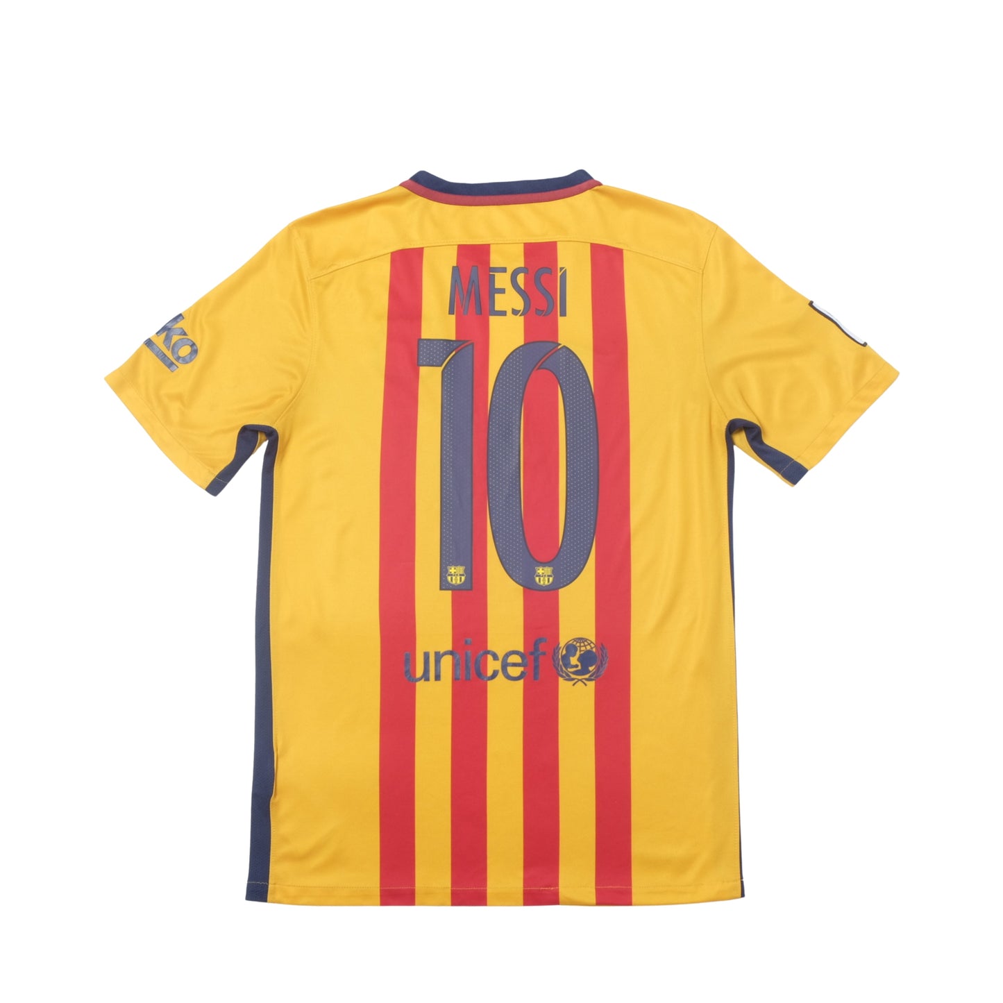 2015/16 Barcelona Away Shirt Messi Nike (S/M)