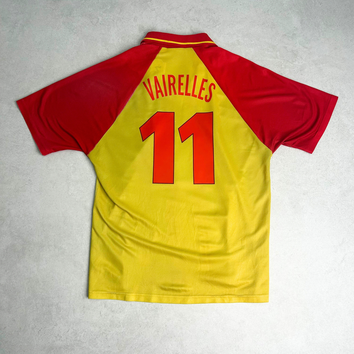 1998/1999 Lens Home Shirt Umbro Vairelles (M)