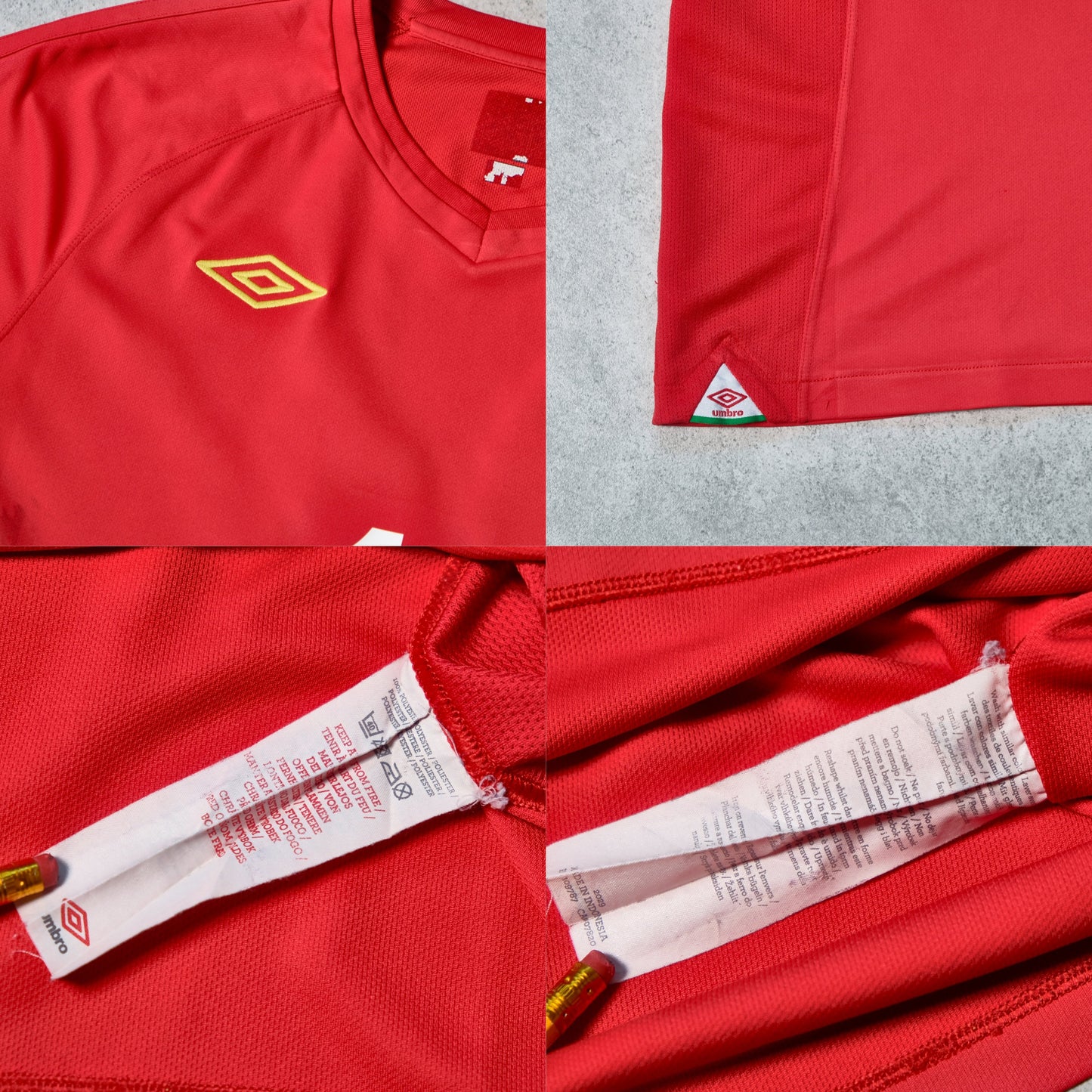 2010 Wales Home Shirt Umbro Bale (L)