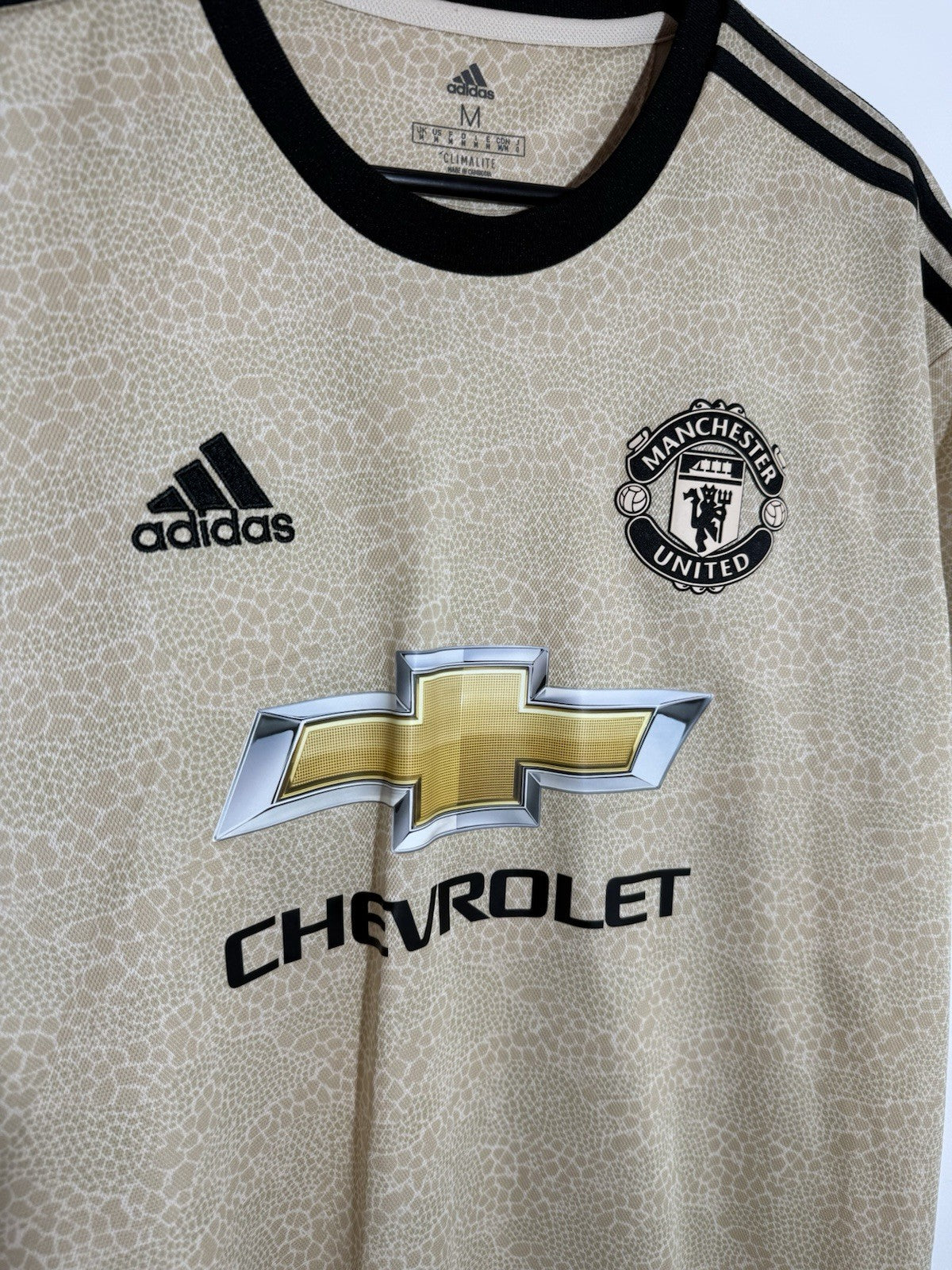 Manchester United Rashford #10 2019/20 Medium CL Away Excellent Condition ED7388