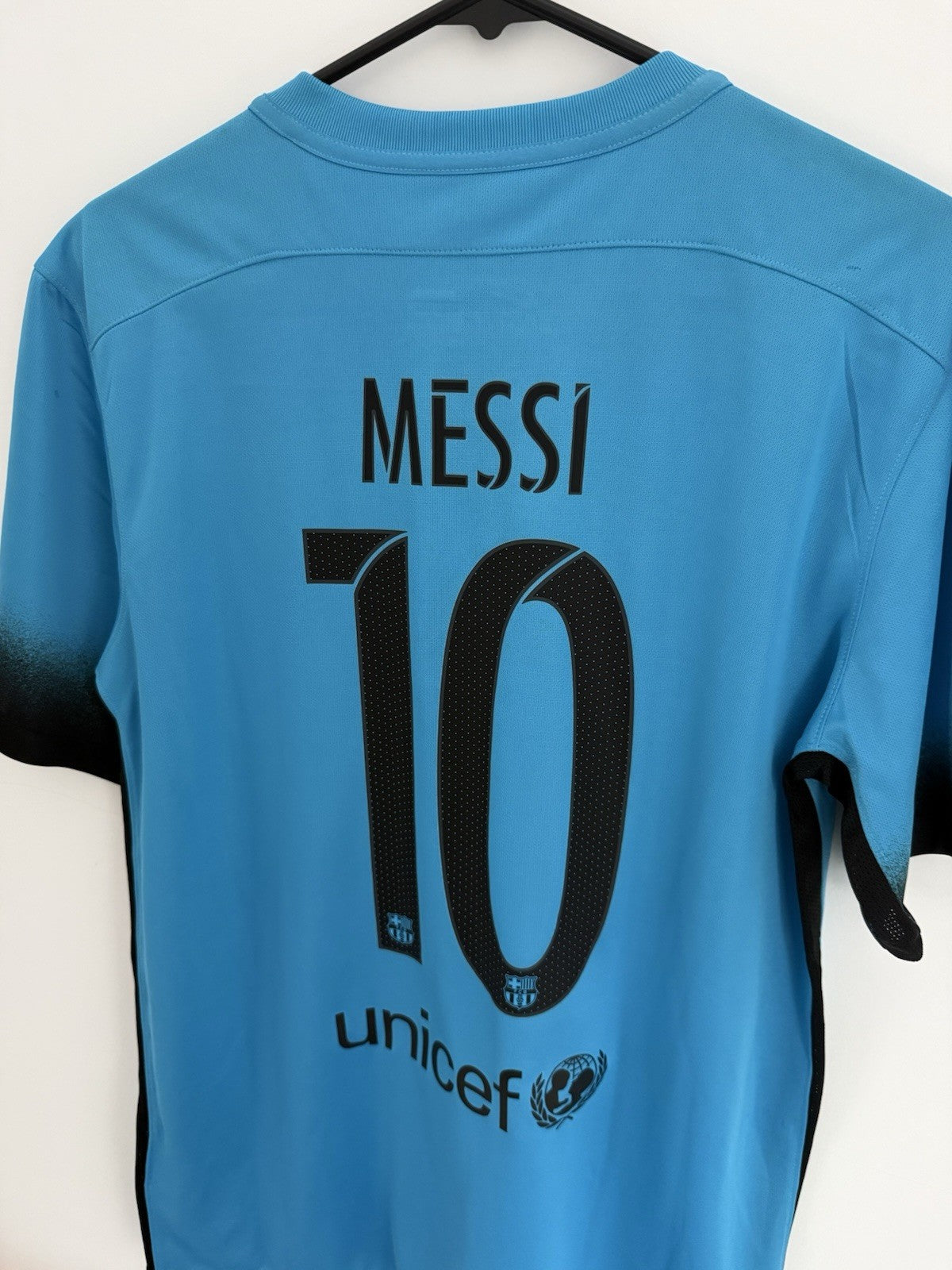 Barcelona Messi #10 2015/16 Medium 3rd Shirt Nike Excellent Condition 658789-426