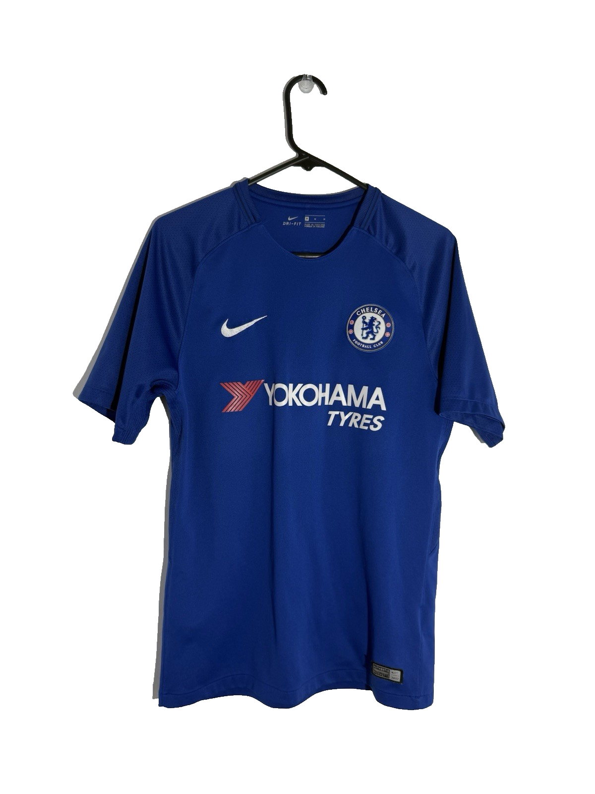 Chelsea Hazard #10 2017/18 Medium Home Shirt Nike Excellent Condition 905513-496