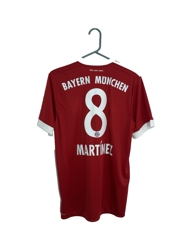 Bayern Munich Martinez #8 2017/18 Medium Home Shirt Adidas BNWT AZ7961