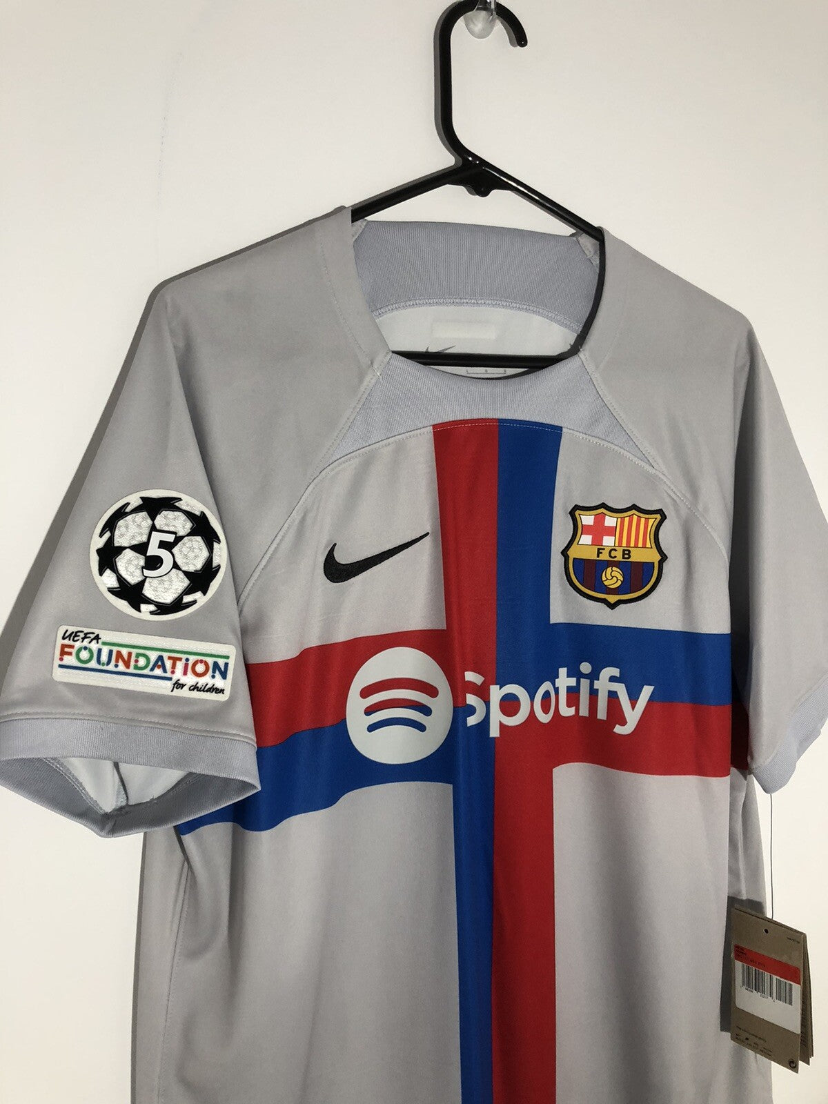 Barcelona Gavi #30 2022/23 Large 3rd Shirt Nike BNWT DN2713-044