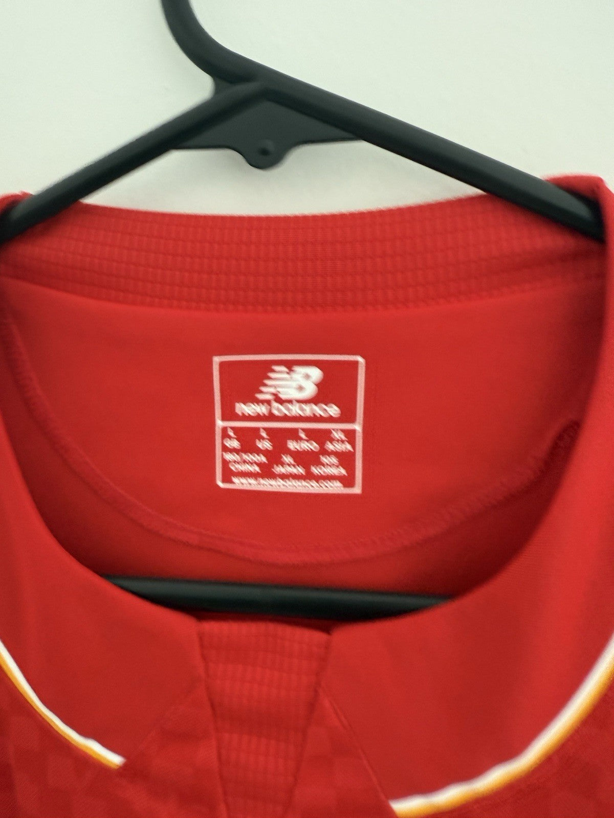Liverpool Allen #24 2015/16 Large Home Shirt Excellent Condition WSTM542