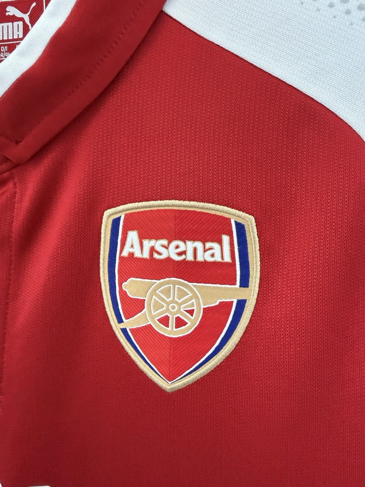 Arsenal Nketiah #62 2017/18 Small Home Shirt Puma Excellent Condition 751509