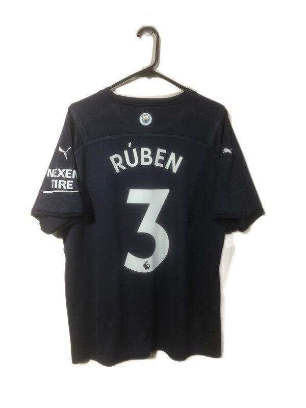 Manchester City Ruben #3 2021/22 XL 3rd Shirt Puma Excellent Condition 759219-03
