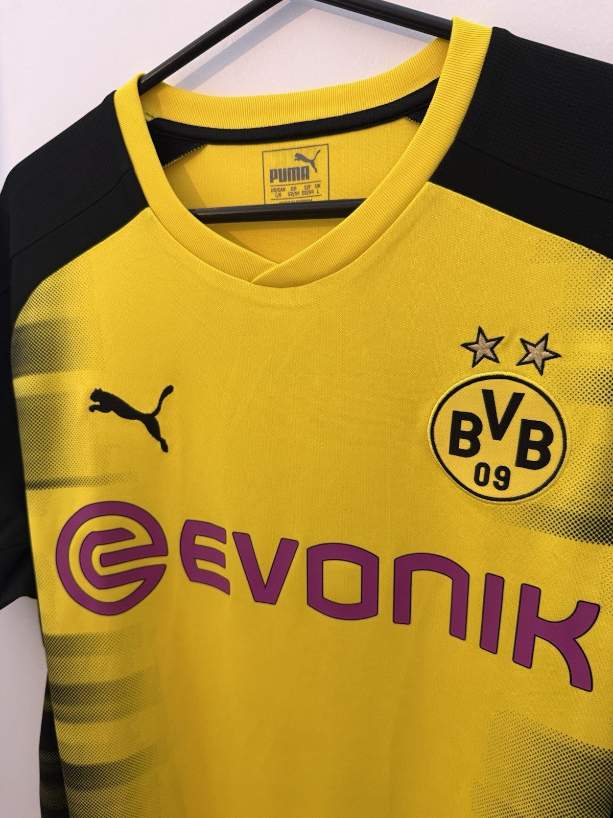 Borussia Dortmund Weigl #33 2017/18 Large Home Excellent Condition 751675-11