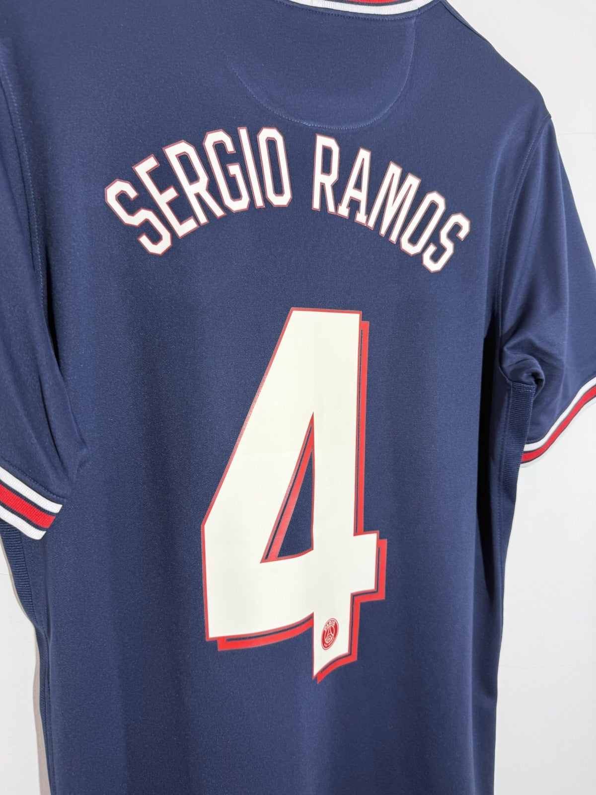PSG Sergio Ramos #4 2021/22 Small Home Shirt Excellent Condition CV7903-411