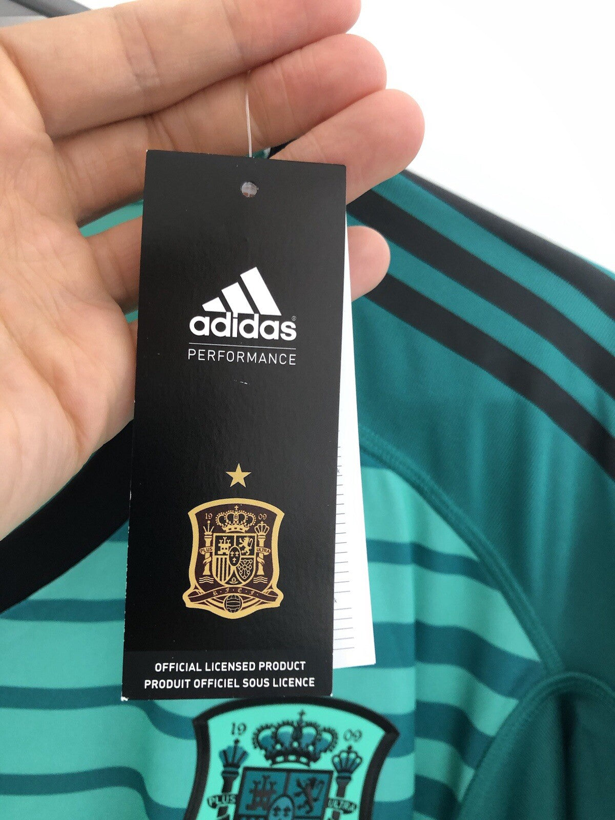 Spain De Gea #1 2018 XL Authentic (10) Home GK Shirt BNWT BR2700
