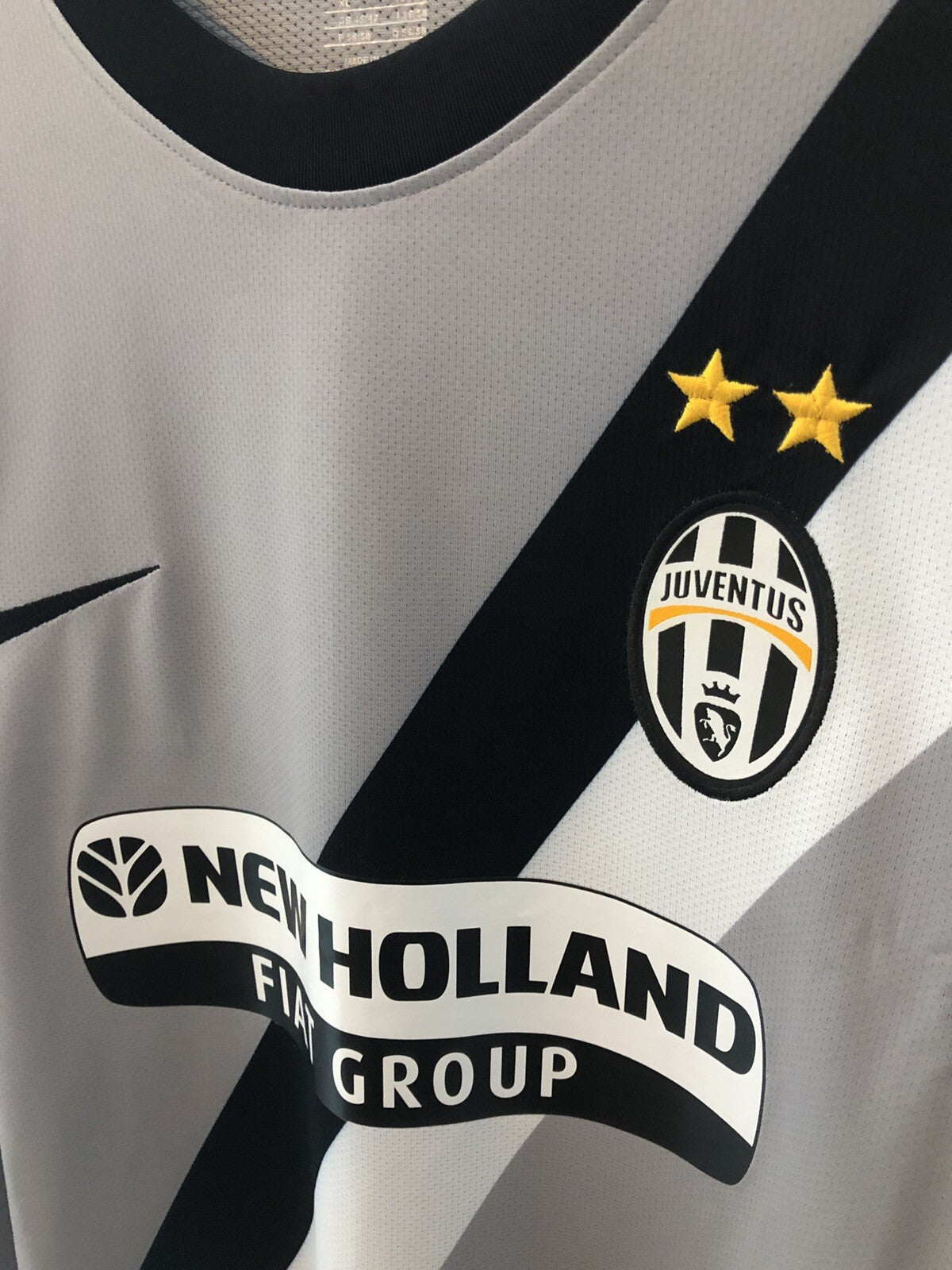 Juventus Del Piero #10 2009/10 XL Away Printed Wash Tag Excellent Condition